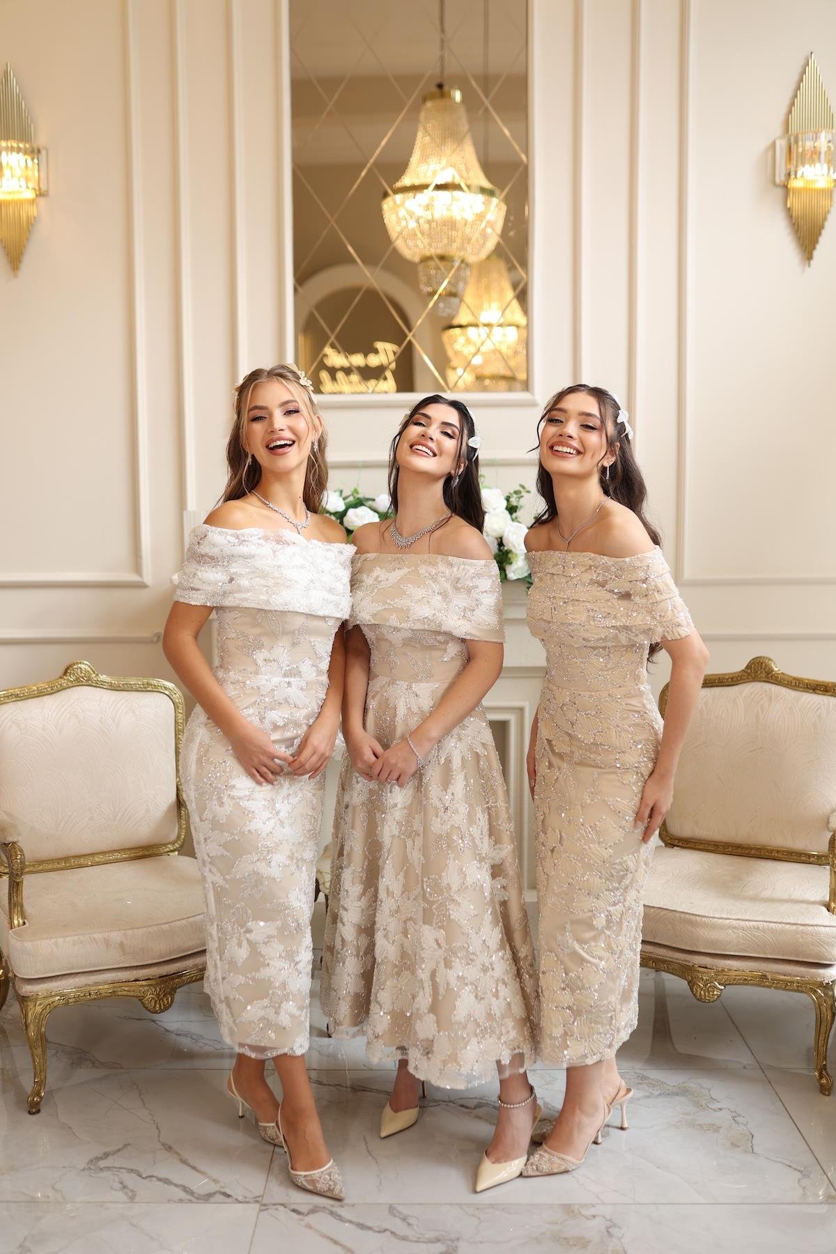 TheElsa | PRENSES ARES BEYAZBEYAZ DANTEL ELBİSELERPrenses Ares Beyaz Çiçekli Özel Tasarım Dantel Nişan Nikah Elbise