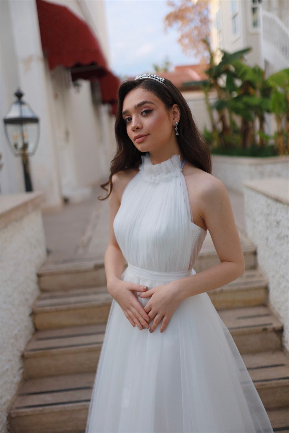 TheElsa | GİYİM | TAKI | Rose Beyaz Özel Tasarım Tül Abiye Nikah ElbisesiELBİSERose Beyaz Özel Tasarım Tül Abiye Nikah Elbisesi