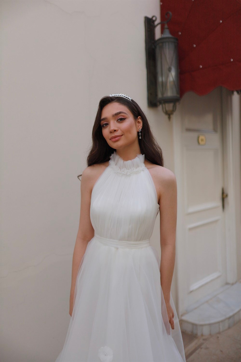 TheElsa | GİYİM | TAKI | Rose Beyaz Özel Tasarım Tül Abiye Nikah ElbisesiELBİSERose Beyaz Özel Tasarım Tül Abiye Nikah Elbisesi