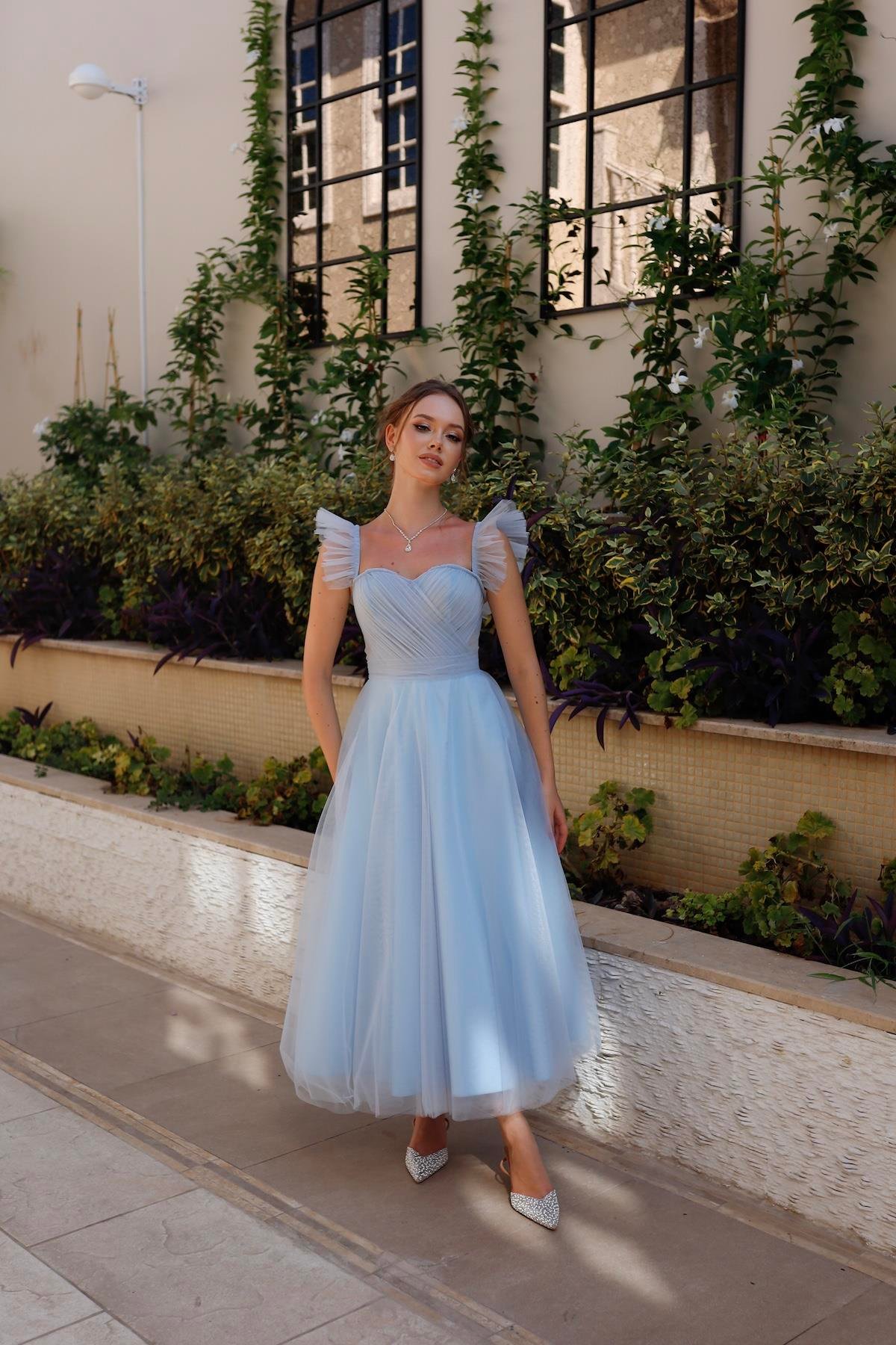 TheElsa | Kişiye Özel Üretim Abiye Elbise | Sofia Bebek Mavi Özel Tasarım Abiye Tül ElbiseÖZEL ÜRETİM TASARIM ELBİSELERSofia Bebek Mavi Özel Tasarım Abiye Tül Elbise