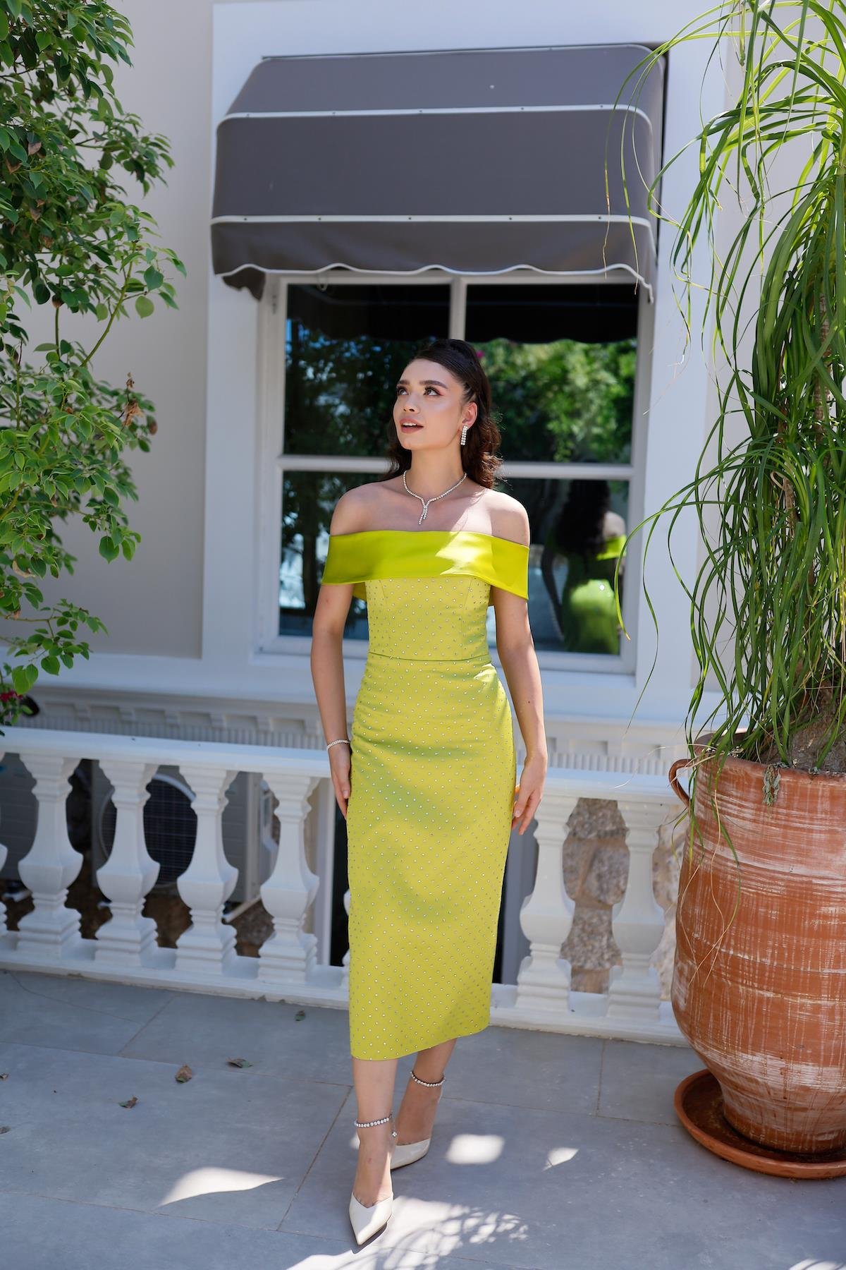 TheElsa | Kişiye Özel Üretim Abiye Elbise | Soprano Yağ Yeşili Kalem Özel Tasarım ElbiseSADE ELBİSELERSoprano Yağ Yeşili Kalem Özel Tasarım Elbise