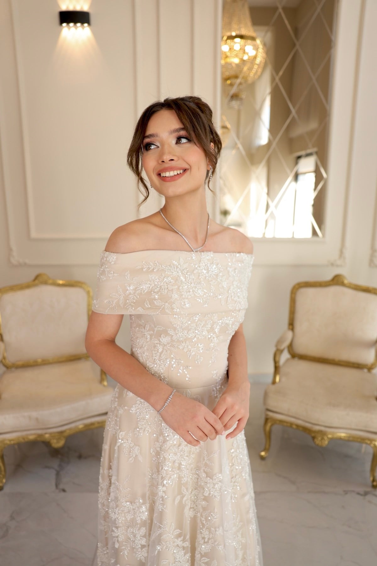 TheElsa | Sorella Prenses Beyaz Maxi Dantel Özel Tasarım Abiye ElbiseBEYAZ DANTEL ELBİSELERSorella Prenses Beyaz Maxi Dantel Özel Tasarım Abiye Elbise