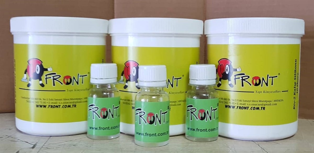 RTV2 KALIP SİLİKONU 1 KG ve KATALİZÖR 10 SHORE