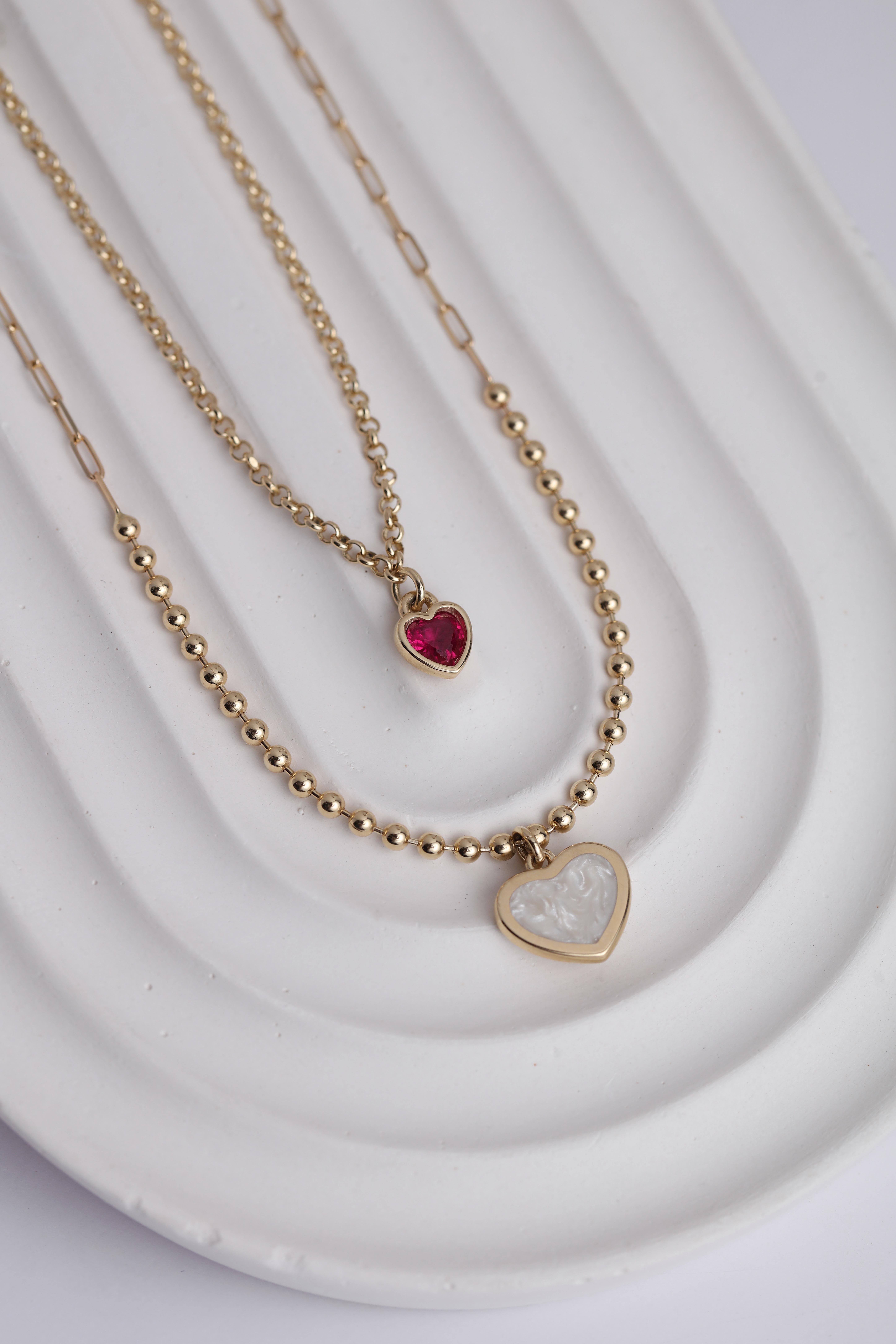  14 Ayar Altın Cetaş Eterna Kolye