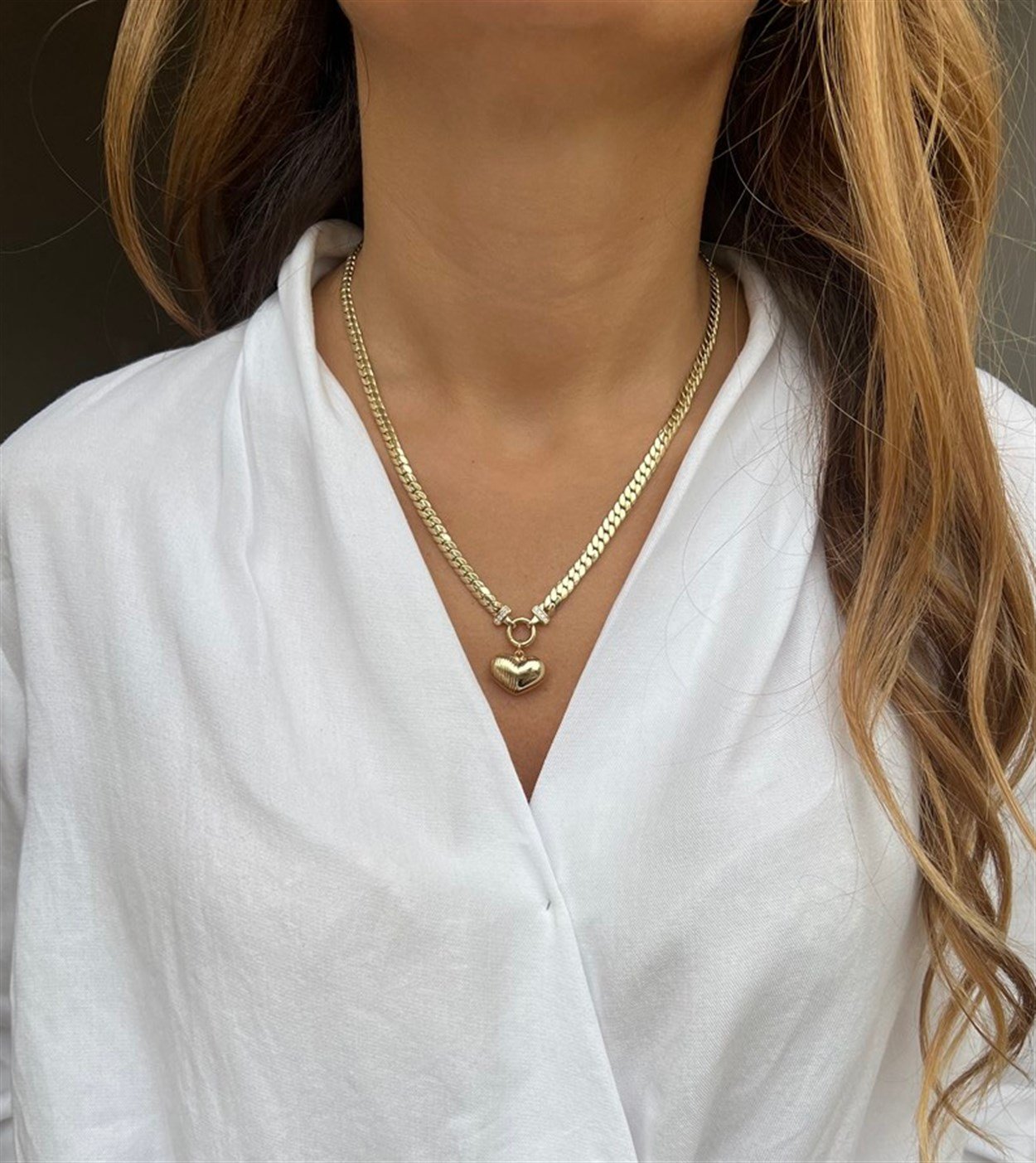 Mini Kalp Kolye | Jewelina Kalp Kolye