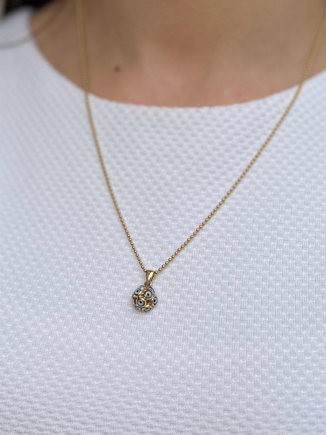 KalpGöz Kolye | Jewelina Nazar Boncuklu Kolye