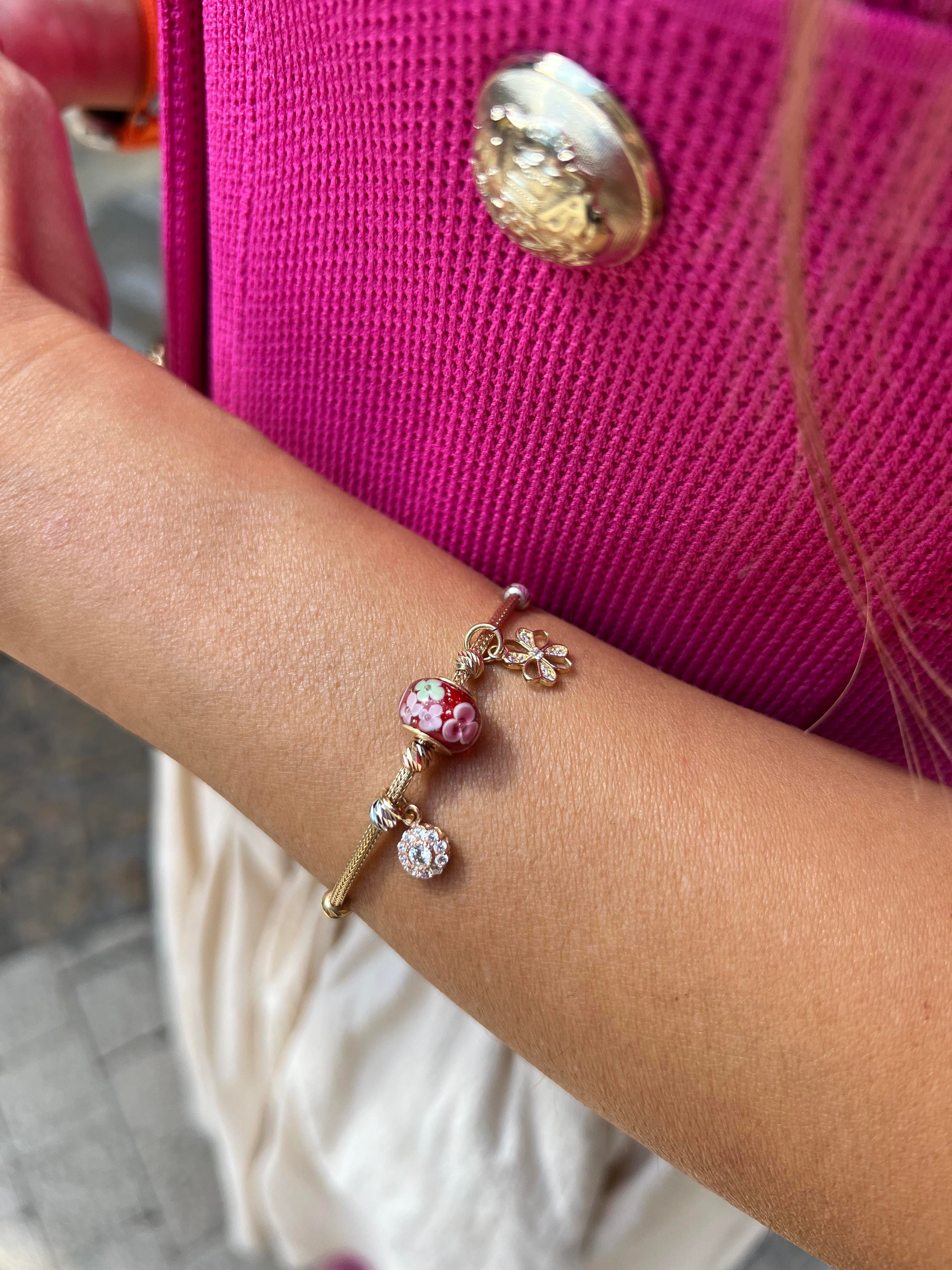 Kalemli Zincir Bileklik | Jewelina Pandora Bileklik