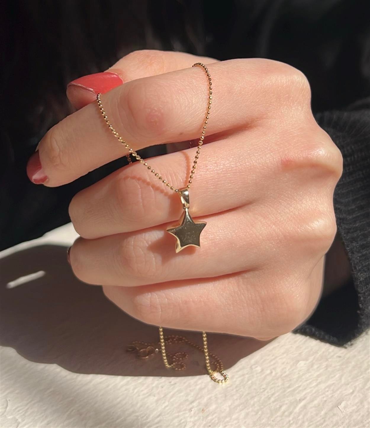 Lotus Kolye | Jewelina Yıldız Kolye
