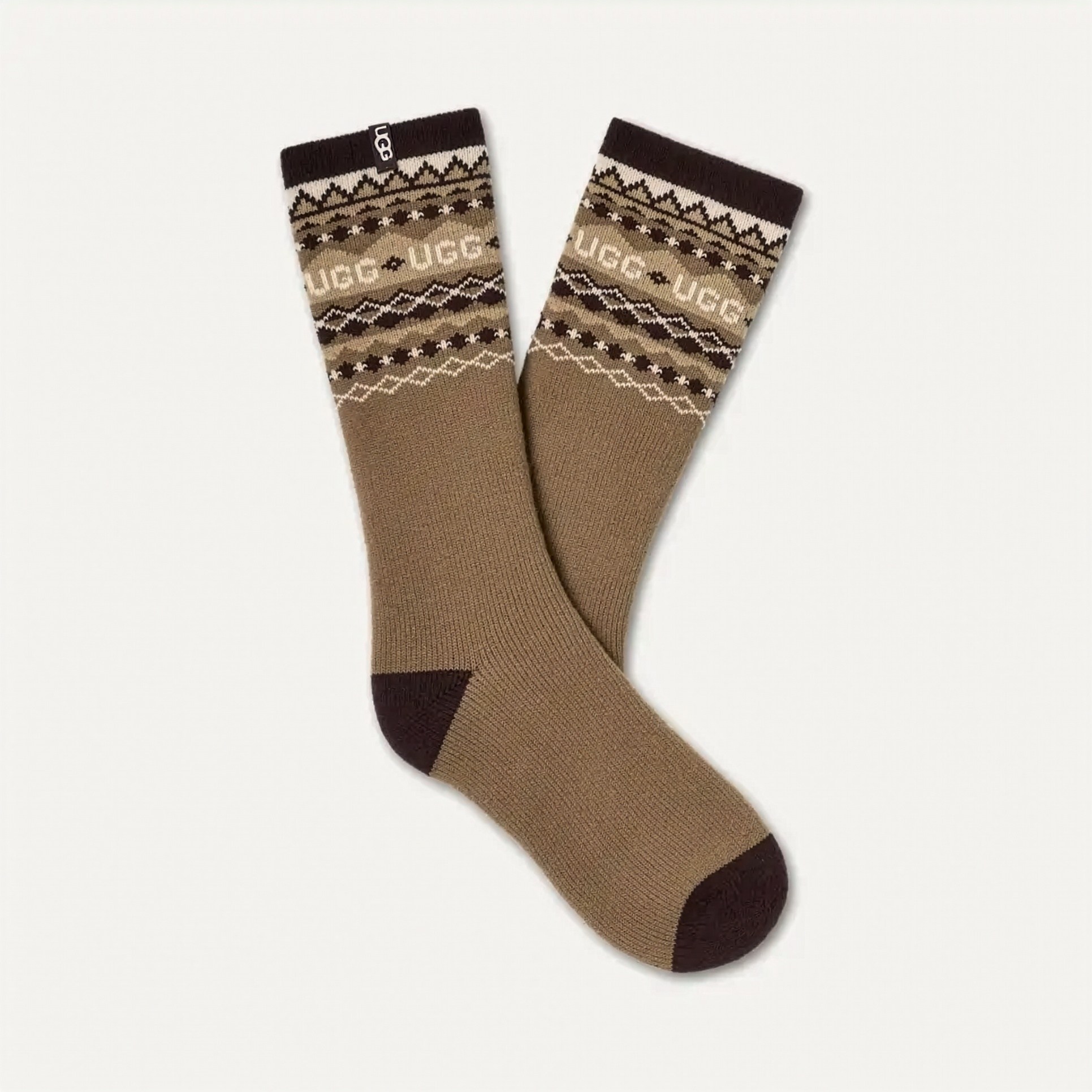 M KEAVY COZY CREW UGGISLE COFFEE GROUNDS MULTI 1171650