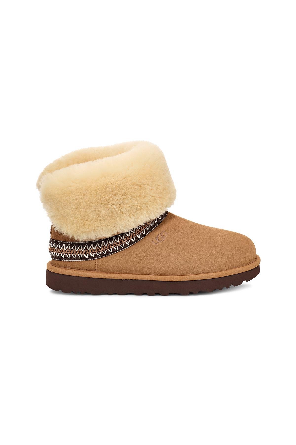 W CLASSIC SHORT CRESCENT CHESTNUT (TABA)