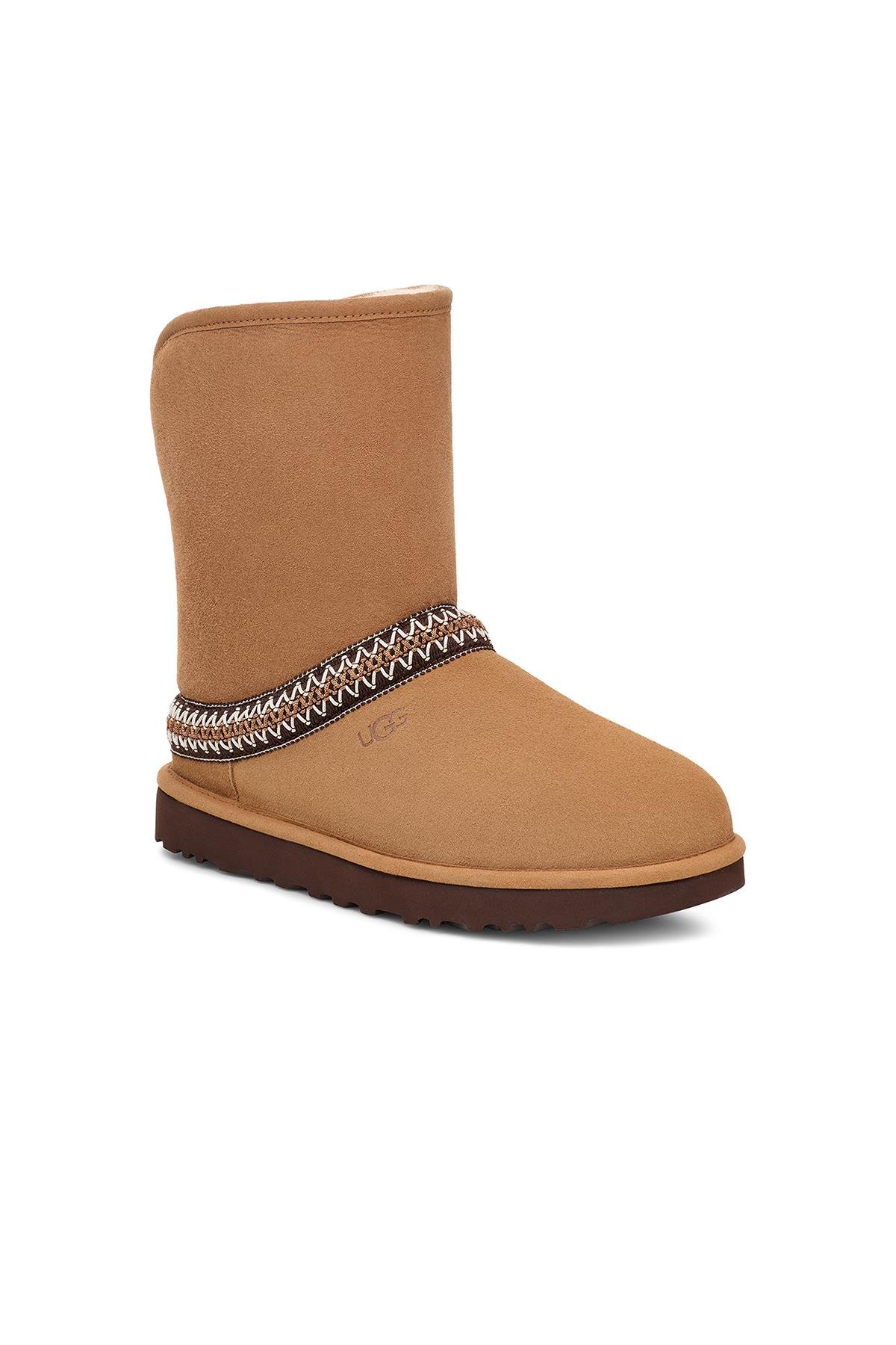 W CLASSIC SHORT CRESCENT CHESTNUT (TABA)