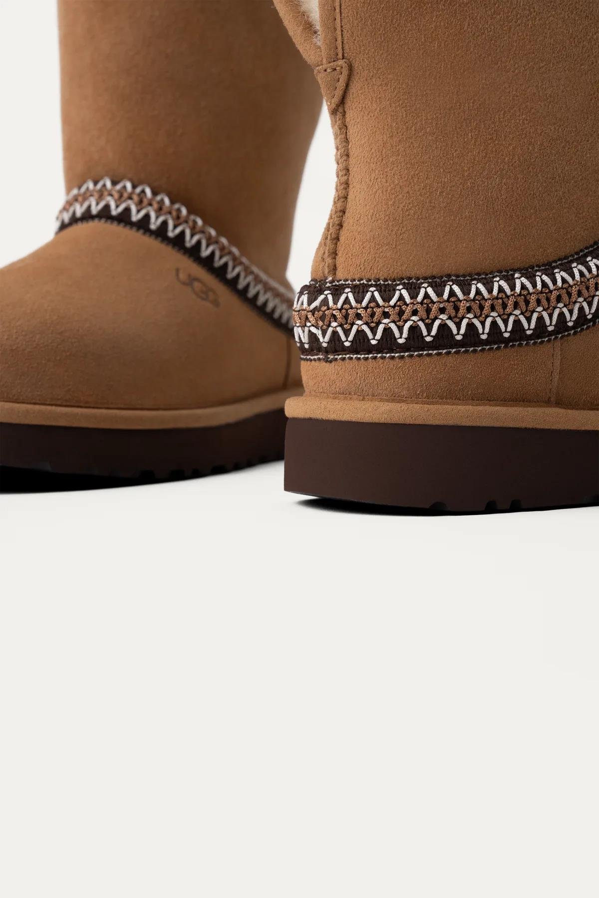 W CLASSIC SHORT CRESCENT CHESTNUT (TABA) 1161770