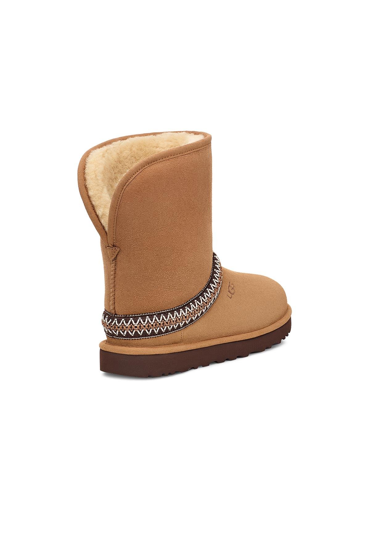 W CLASSIC SHORT CRESCENT CHESTNUT (TABA)