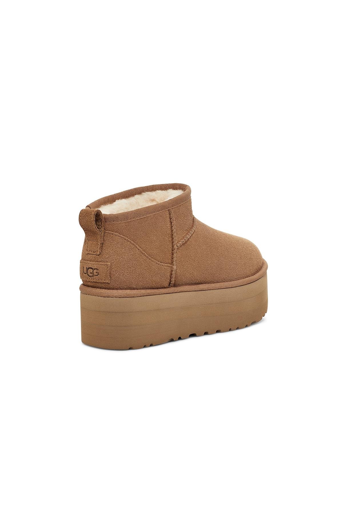 W CLASSIC ULTRA MINI PLATFORM  CHESTNUT (TABA)