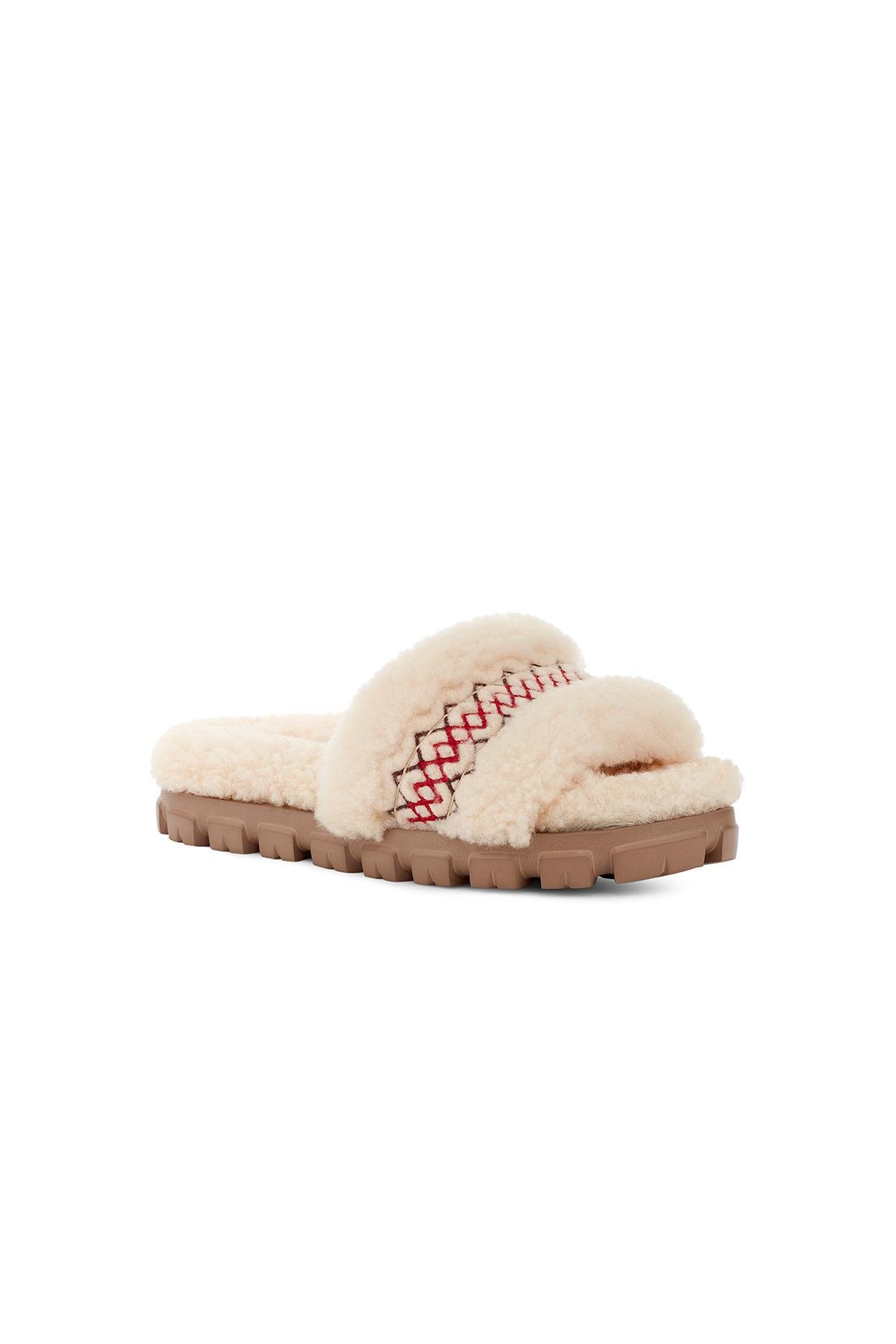 W COZETTA UGG BRAID NATURAL (NATUREL)