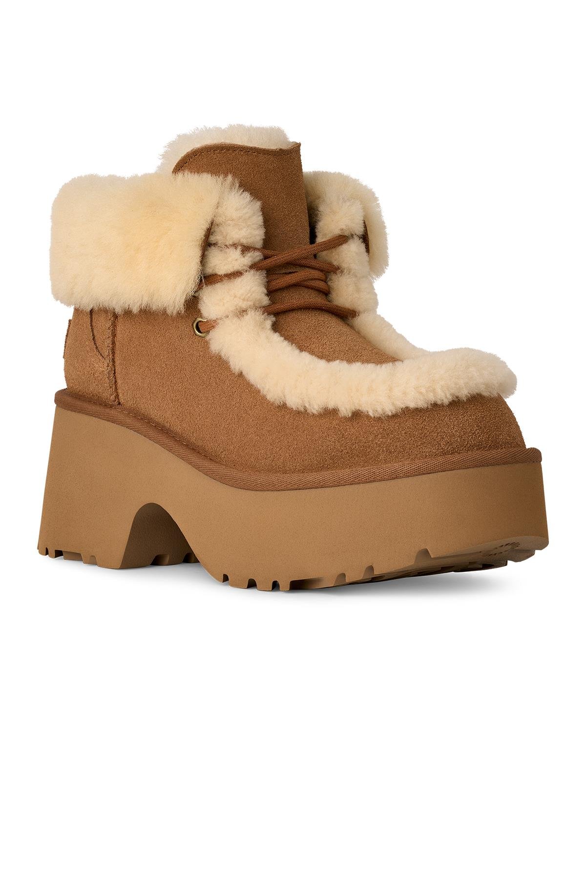 W ESMEE LACE UP CHESTNUT (TABA)