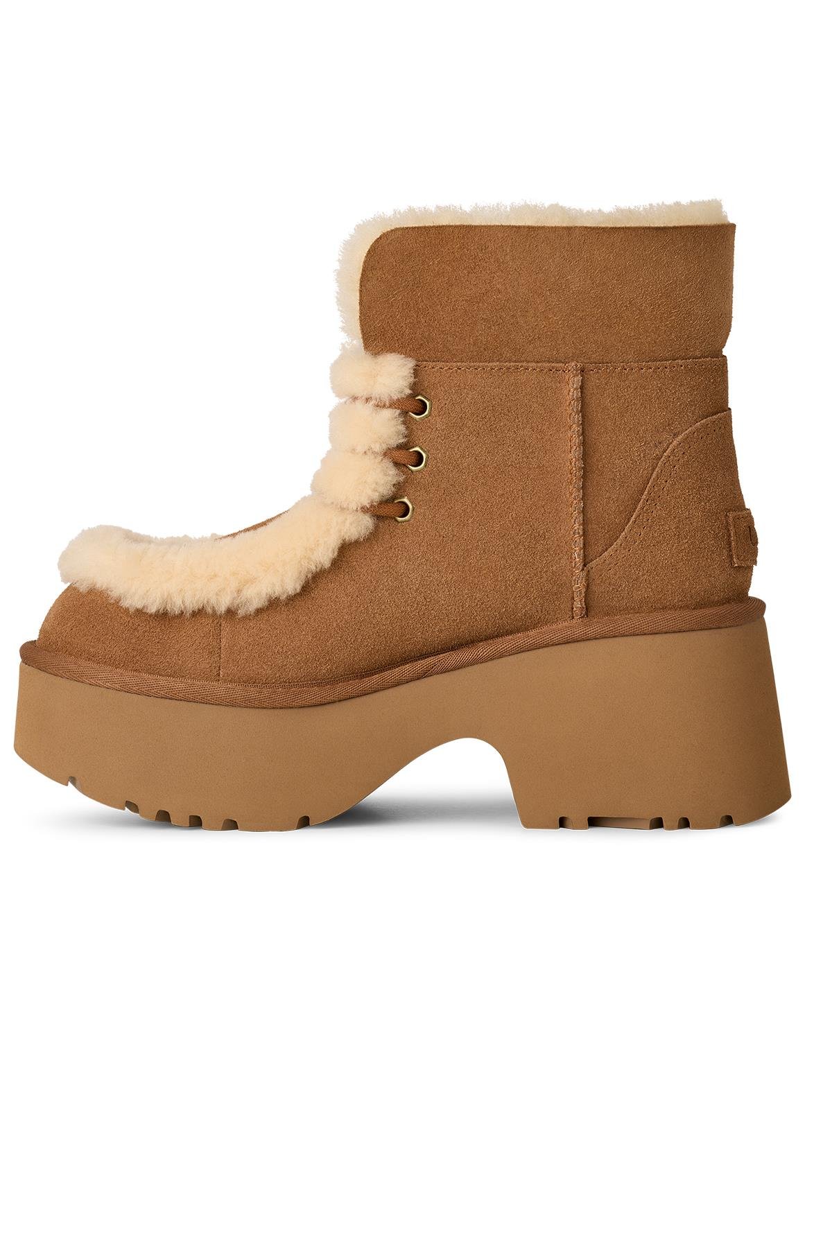 W ESMEE LACE UP CHESTNUT (TABA)