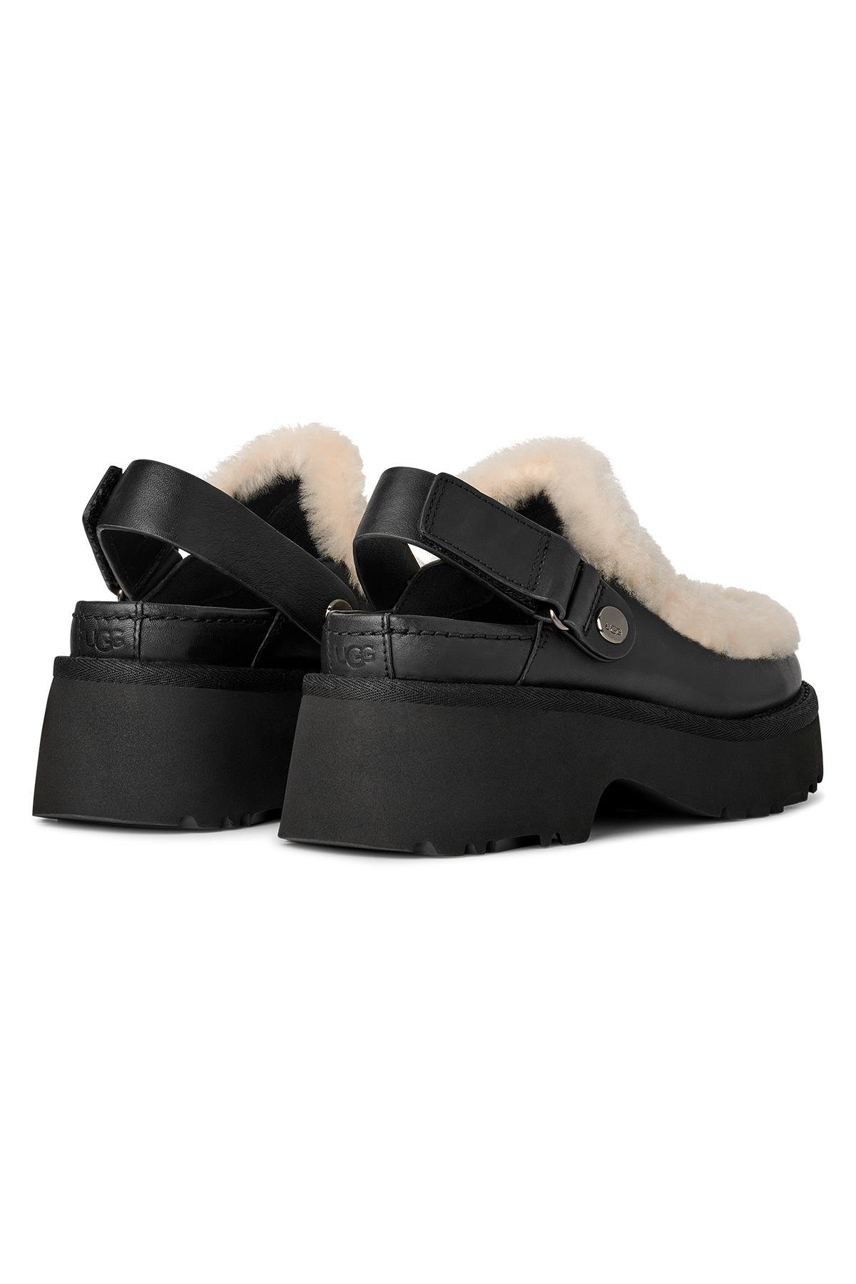 W ESMEE LEATHER CLOG BLACK (SIYAH)