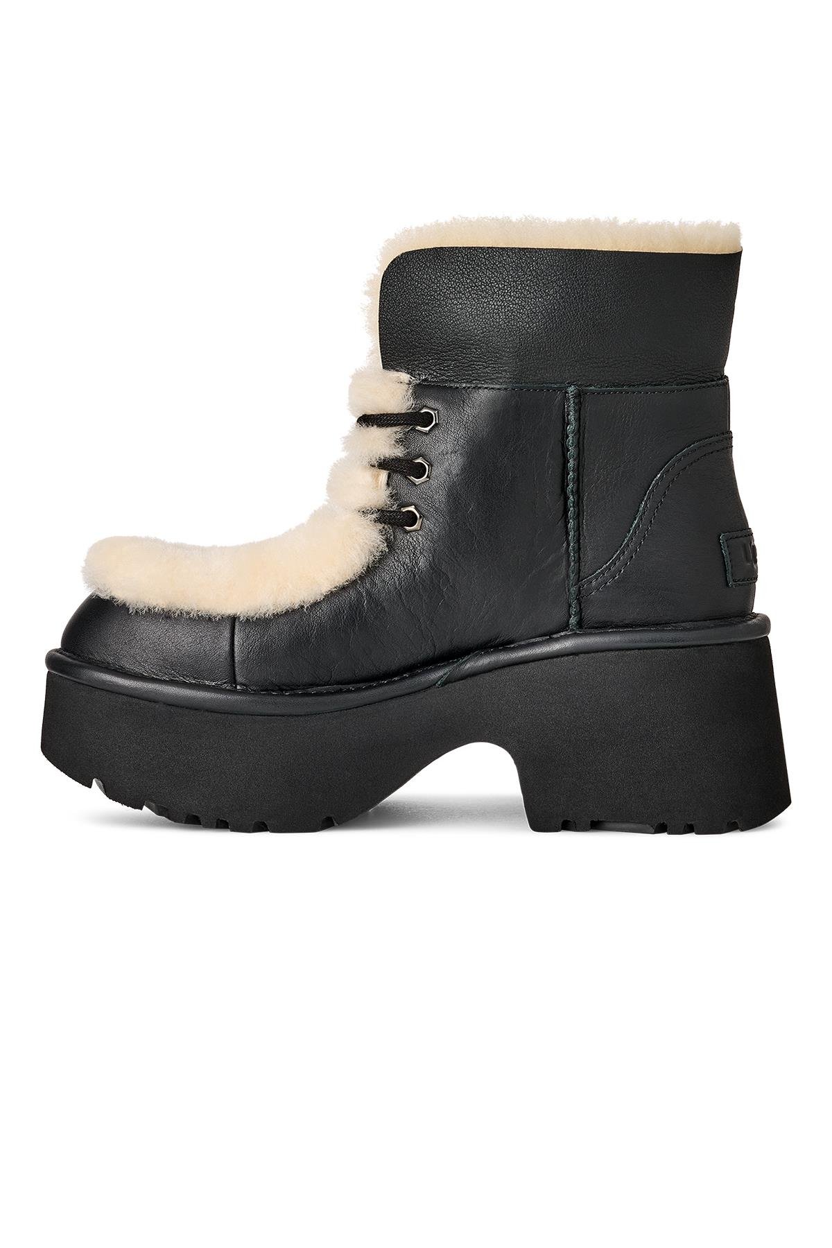 W ESMEE LEATHER LACE UP BLACK (SIYAH) 1176110
