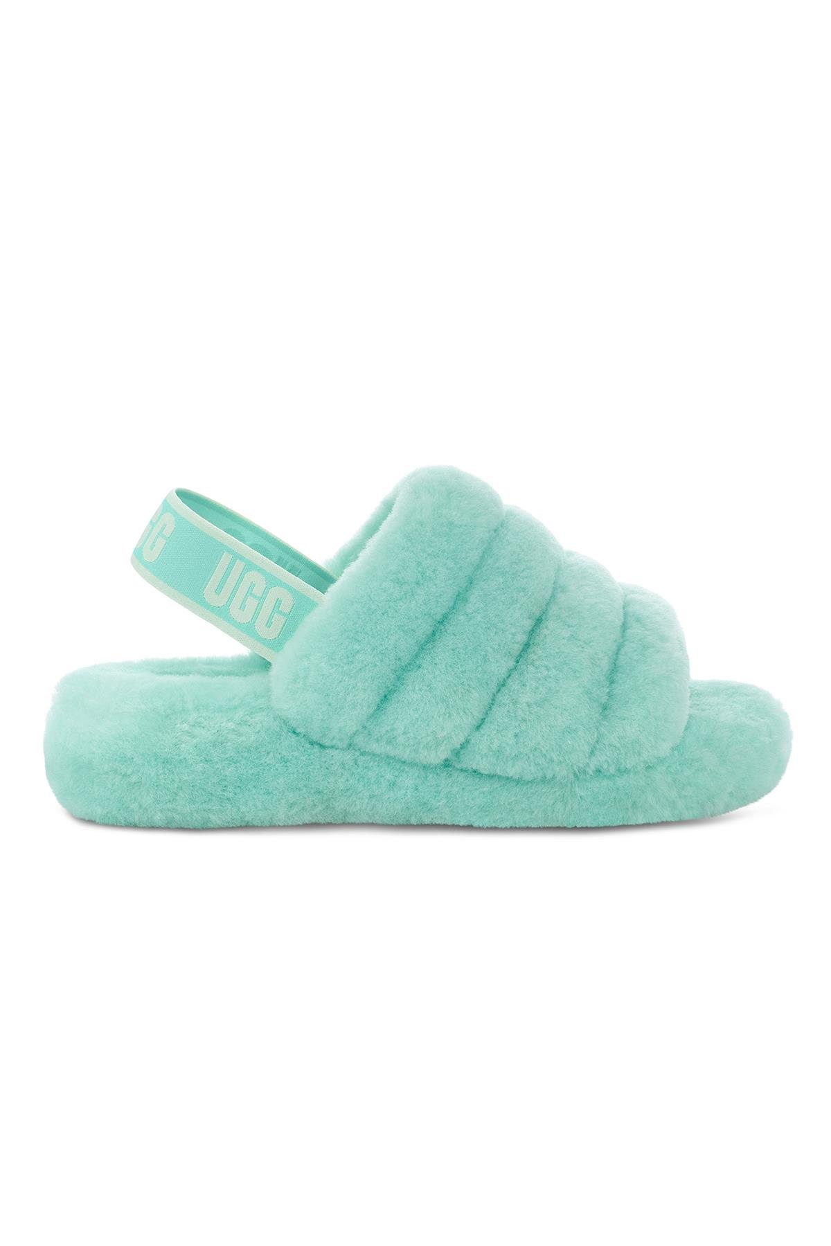 W FLUFF YEAH SLIDE PALE EMERALD