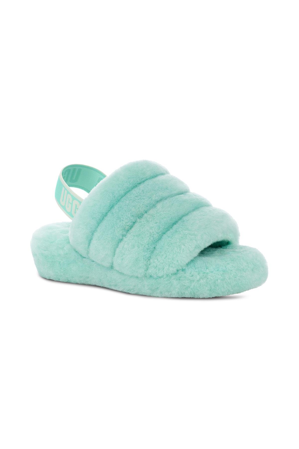 W FLUFF YEAH SLIDE PALE EMERALD
