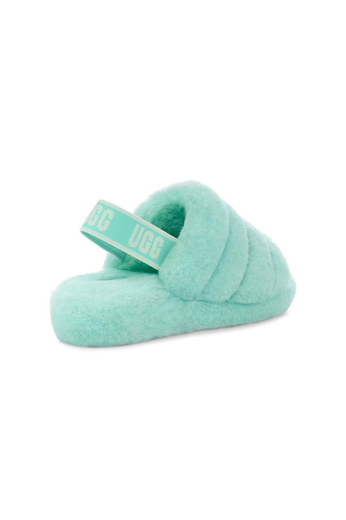 W FLUFF YEAH SLIDE PALE EMERALD