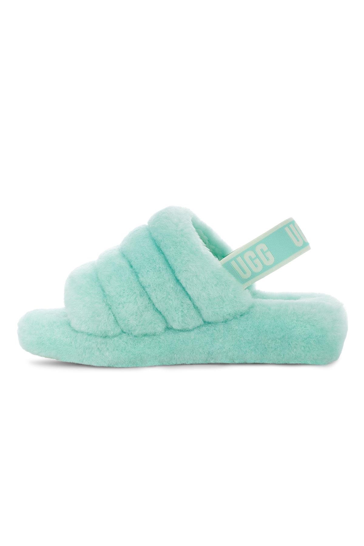 W FLUFF YEAH SLIDE PALE EMERALD