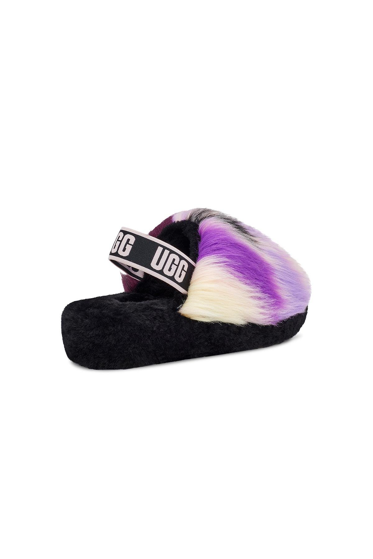 W FLUFF YEAH SLIDE TIE DYE MAGNOLIA (MANOLYA RENGI)