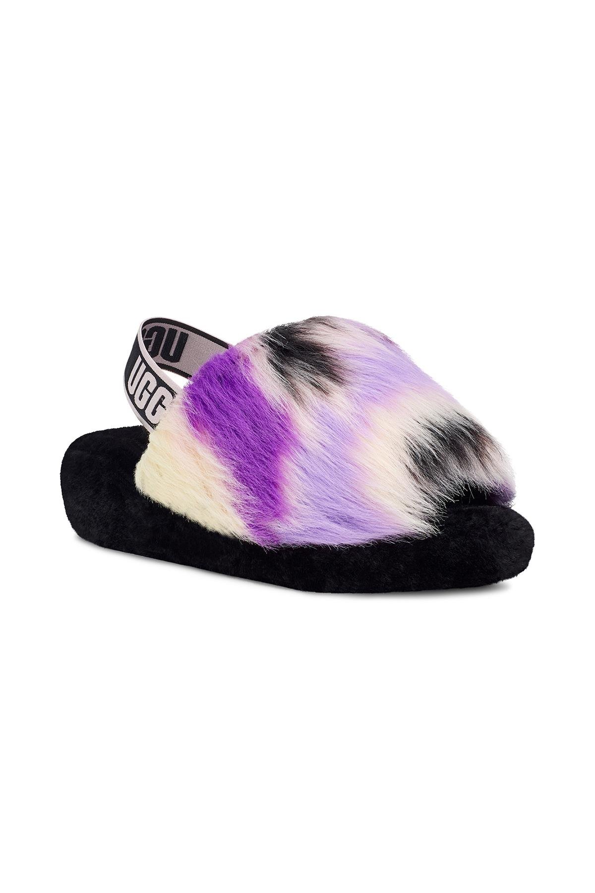 W FLUFF YEAH SLIDE TIE DYE MAGNOLIA (MANOLYA RENGI)