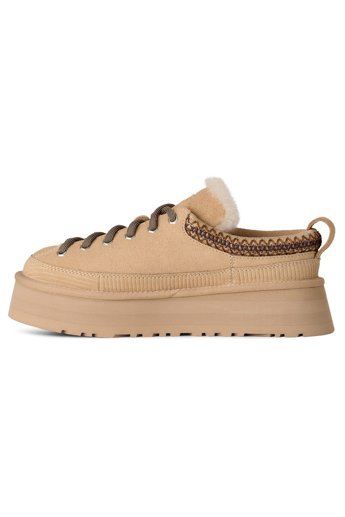 W HERITAGE LACE-UP SLIPPER SAND CASTLE