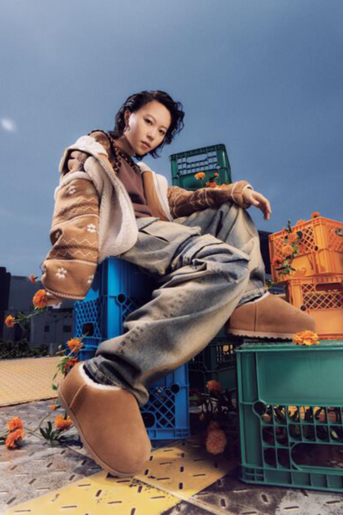 W MARLENE JACKET ATHERSON CHESTNUT (TABA)