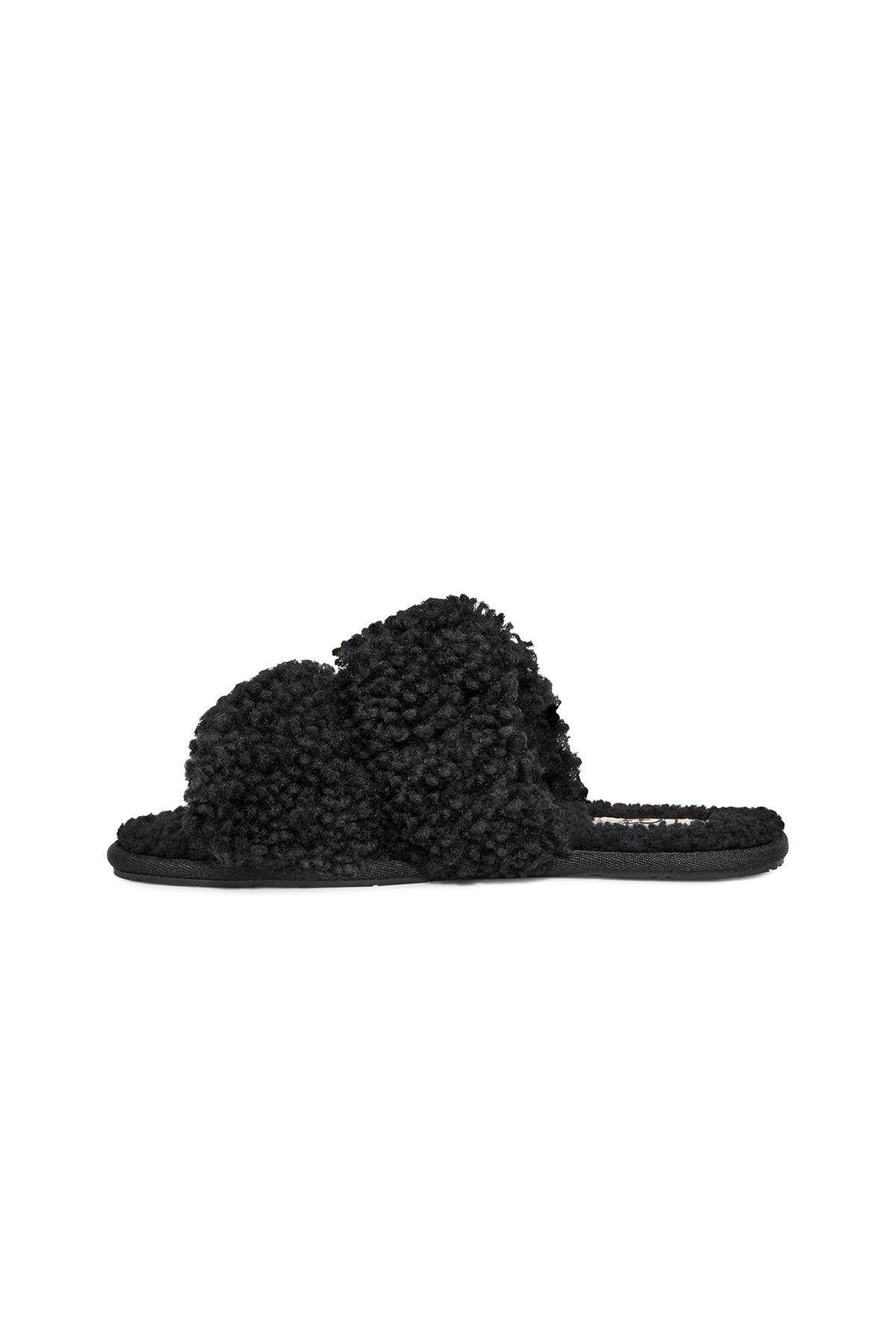 W MAXI CURLY SCUFFETTA BLACK (SIYAH)