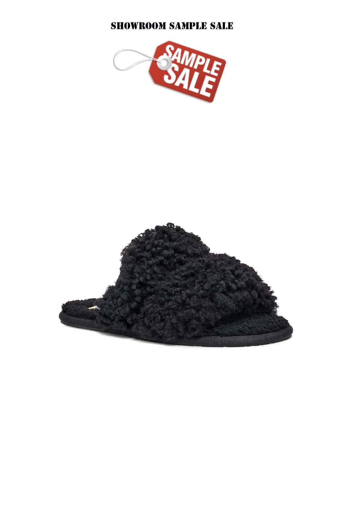 W MAXI CURLY SCUFFETTA BLACK (SIYAH)