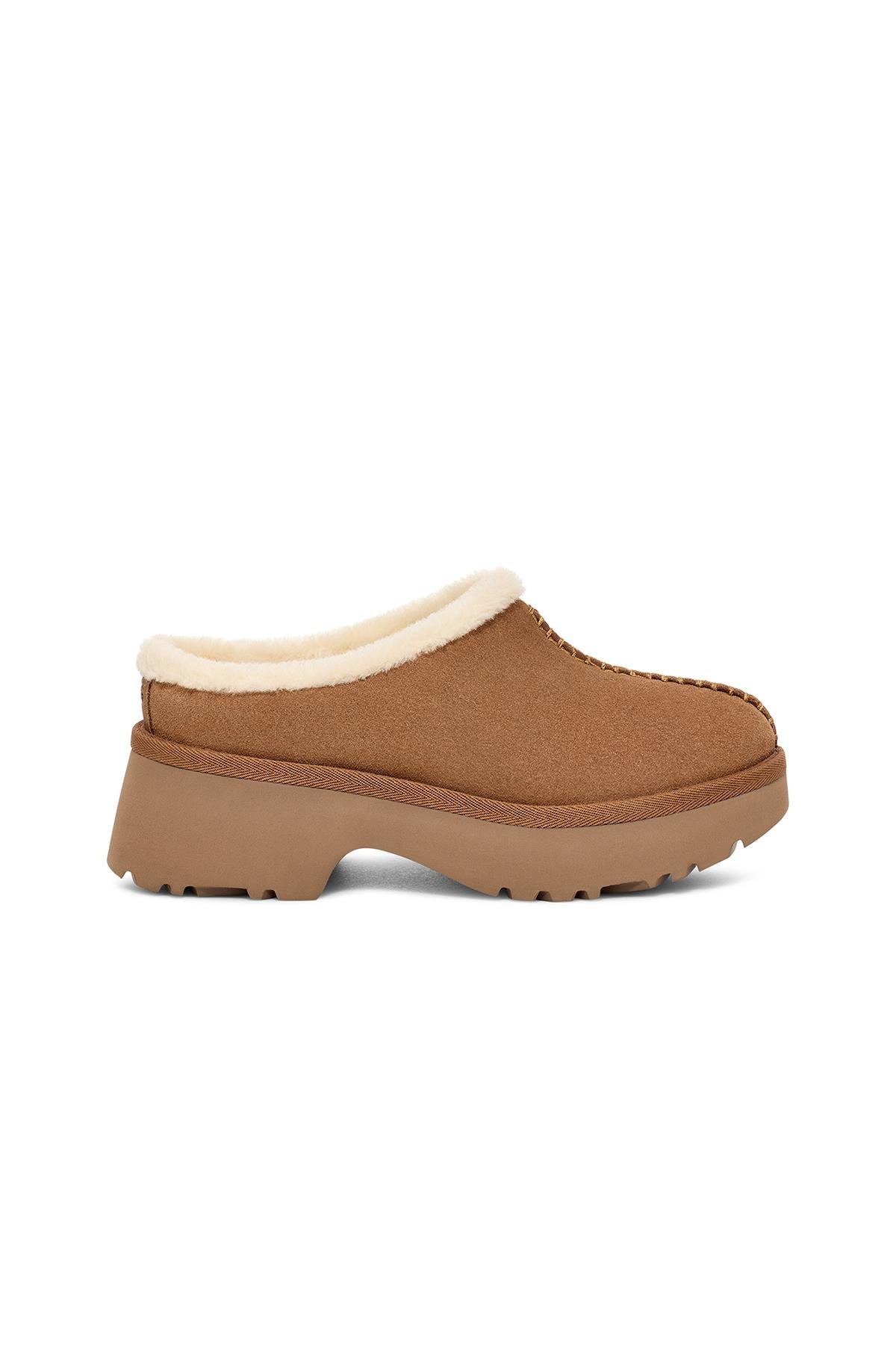 W NEW HEIGHTS COZY CLOG CHESTNUT (TABA)