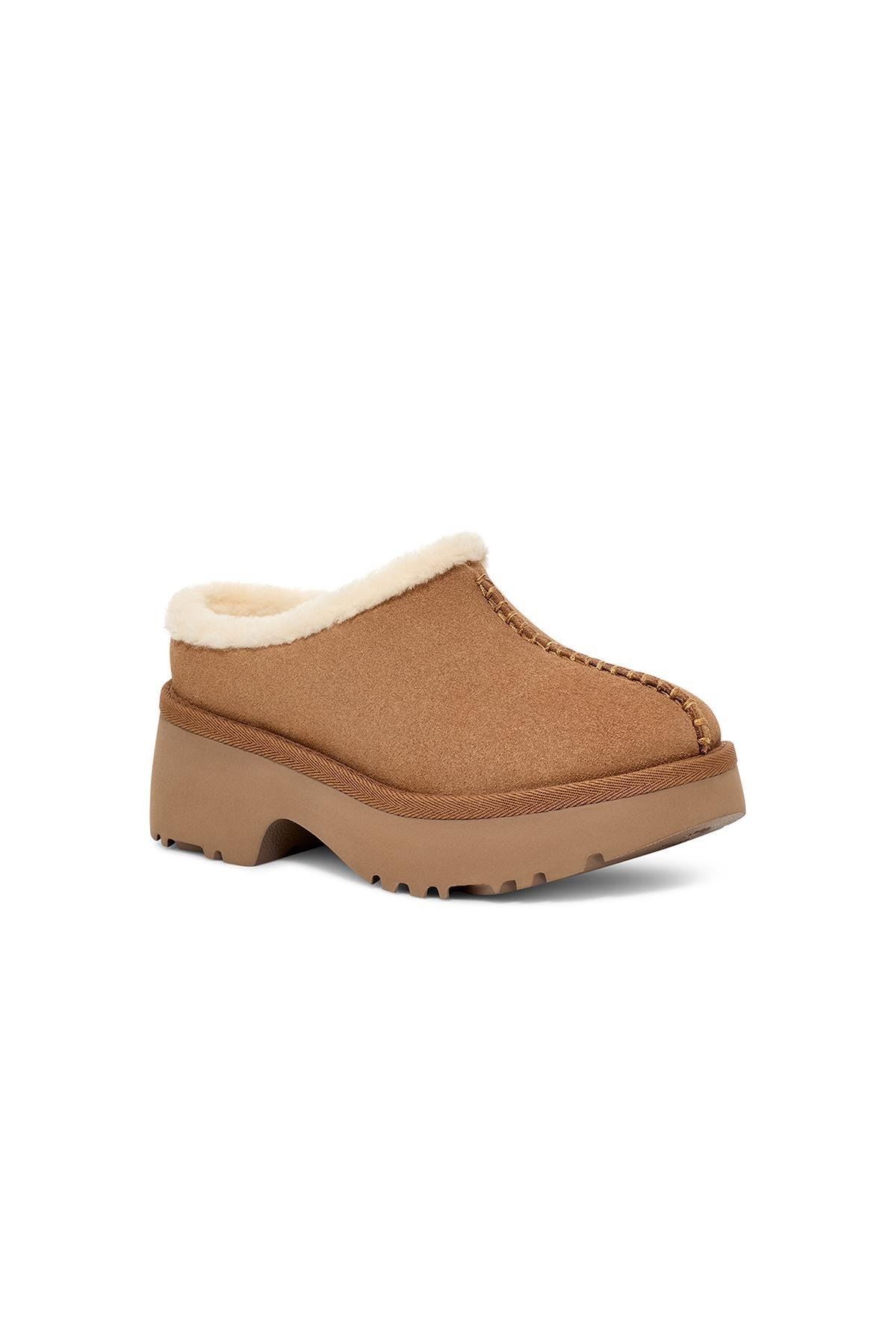 W NEW HEIGHTS COZY CLOG CHESTNUT (TABA)