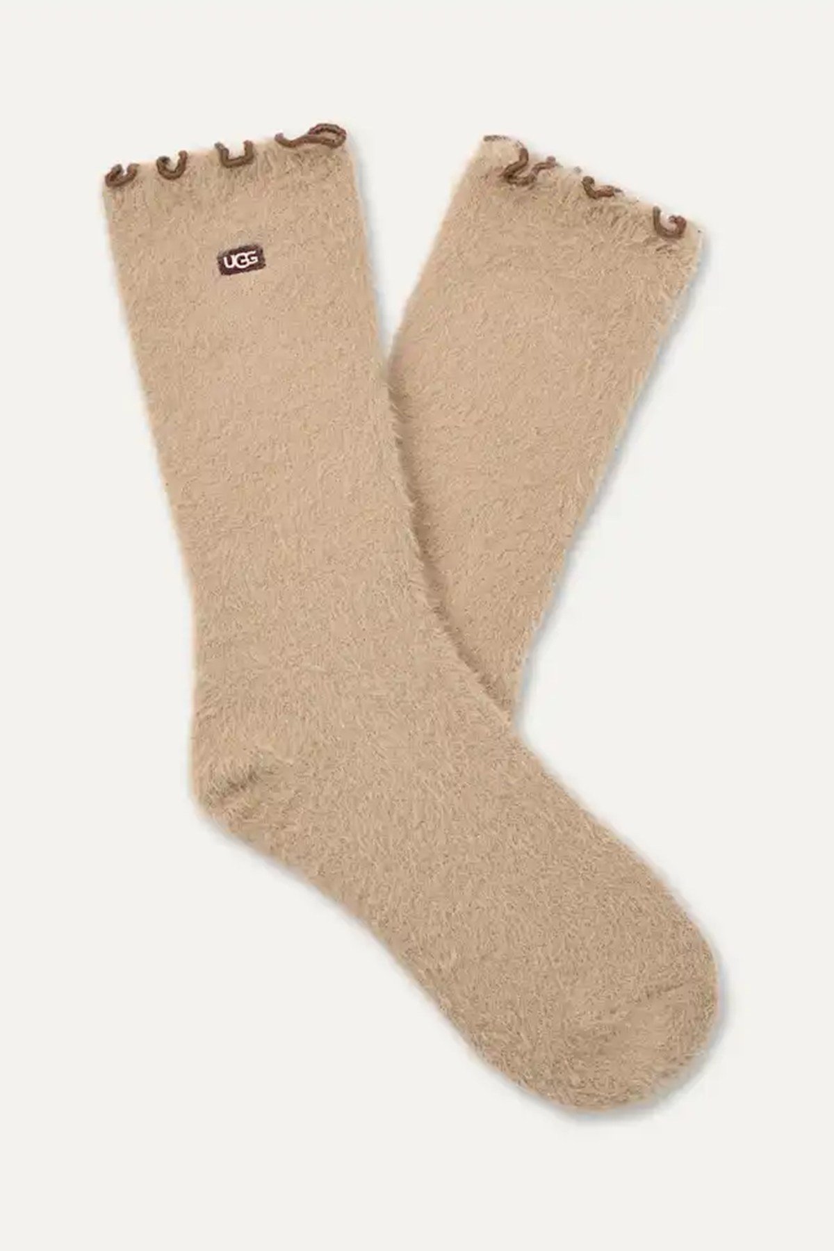 W UGG CLASSIC CREW 3 PACK CLASSIC BOOT / PLAID / SAND 1181414