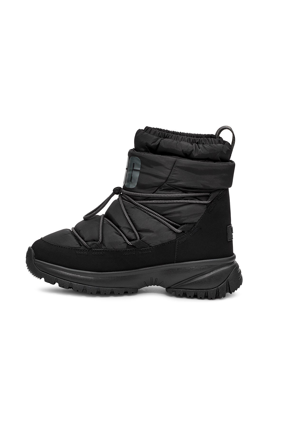 W YOSE PUFFER MID BLACK (SIYAH)