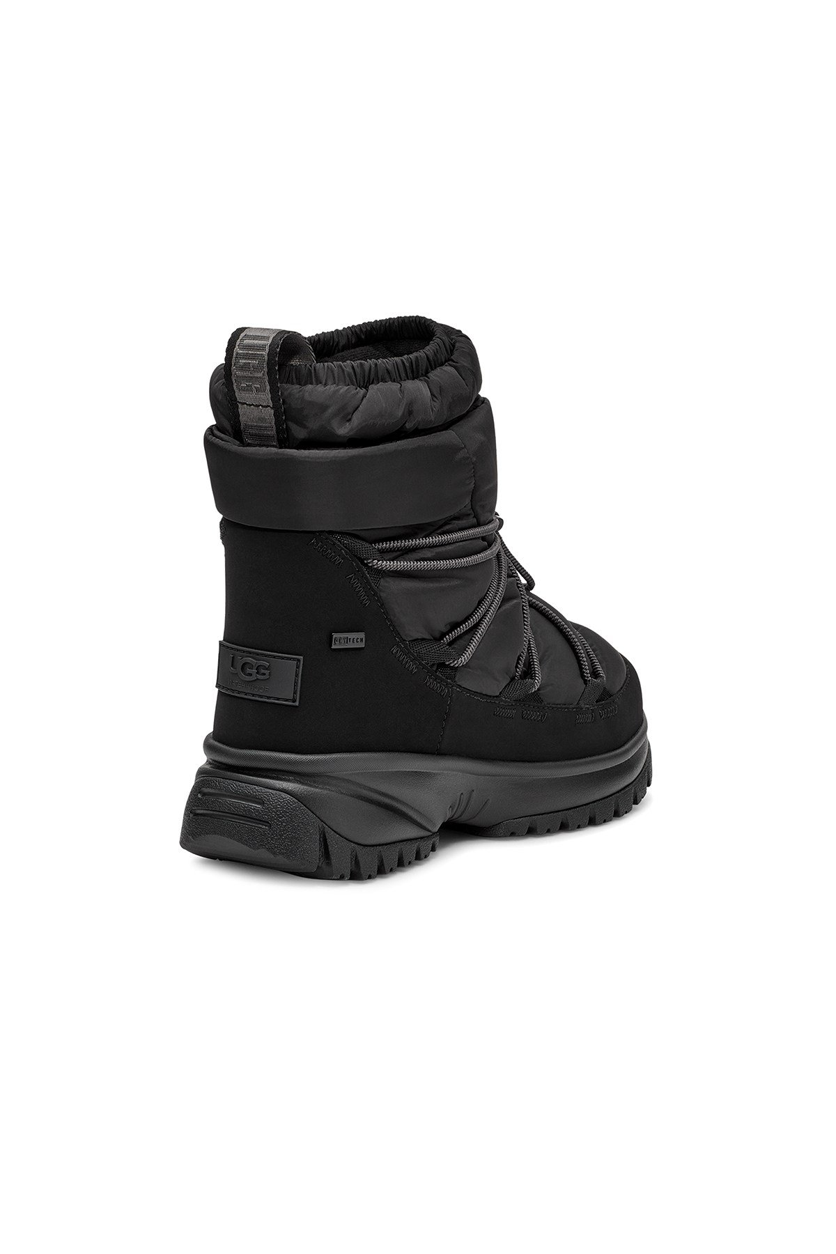 W YOSE PUFFER MID BLACK (SIYAH)