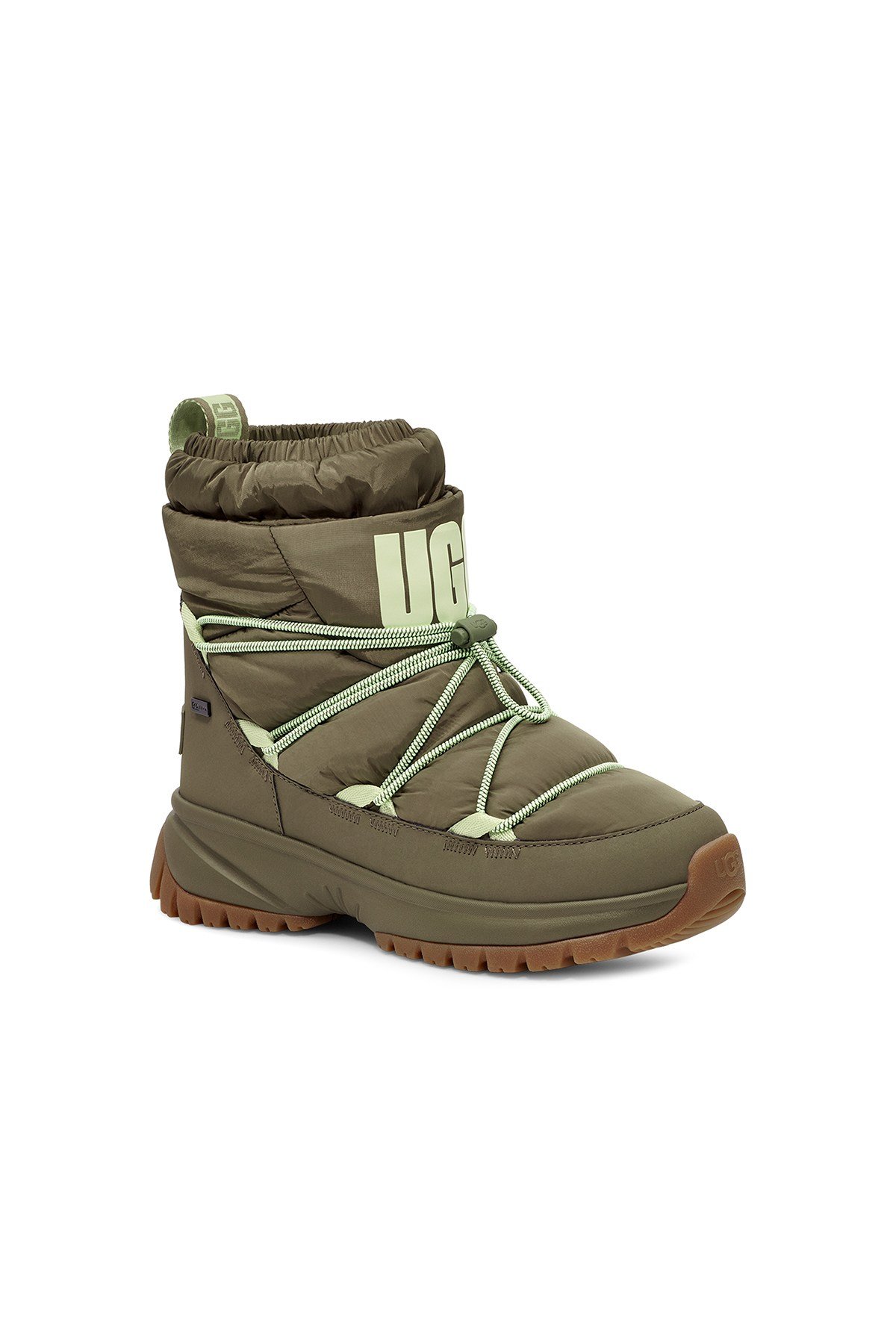 W YOSE PUFFER MID BURNT OLIVE (HAKI)
