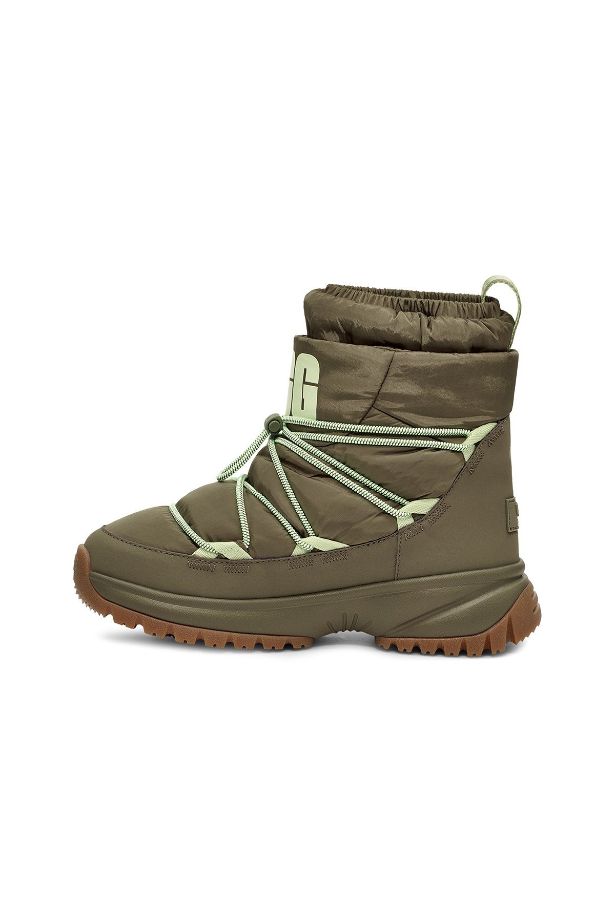 W YOSE PUFFER MID BURNT OLIVE (HAKI)