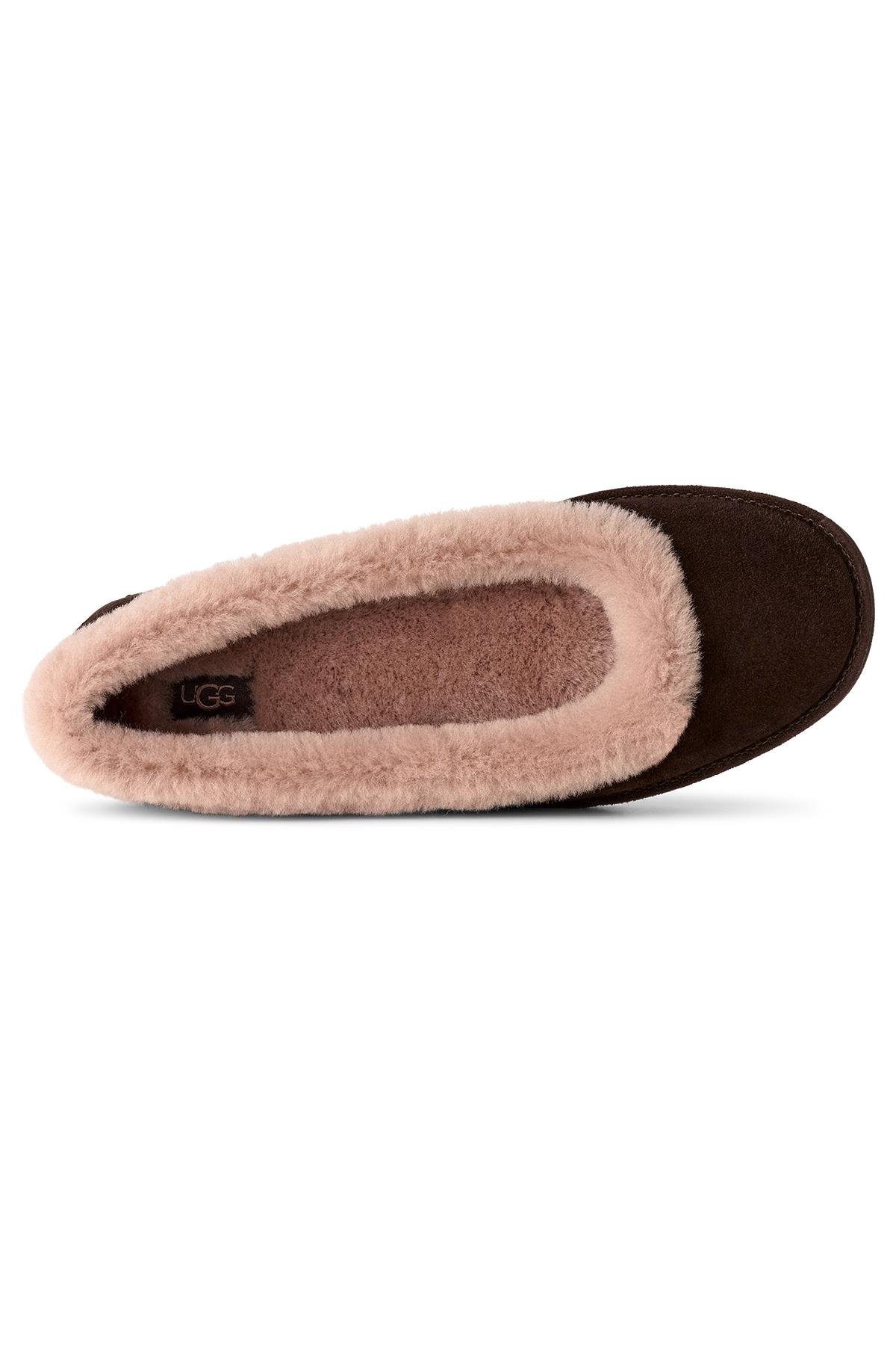 W ZORA BALLET FLAT DUSTED COCOA