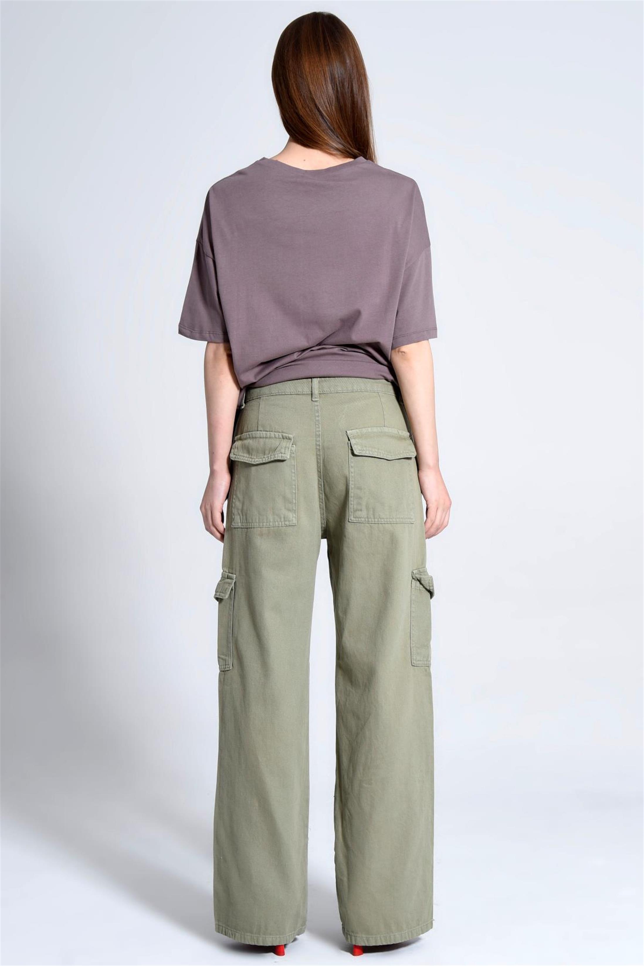 Kadın Atlanta Yazılı Baskılı Oversize T-Shirt