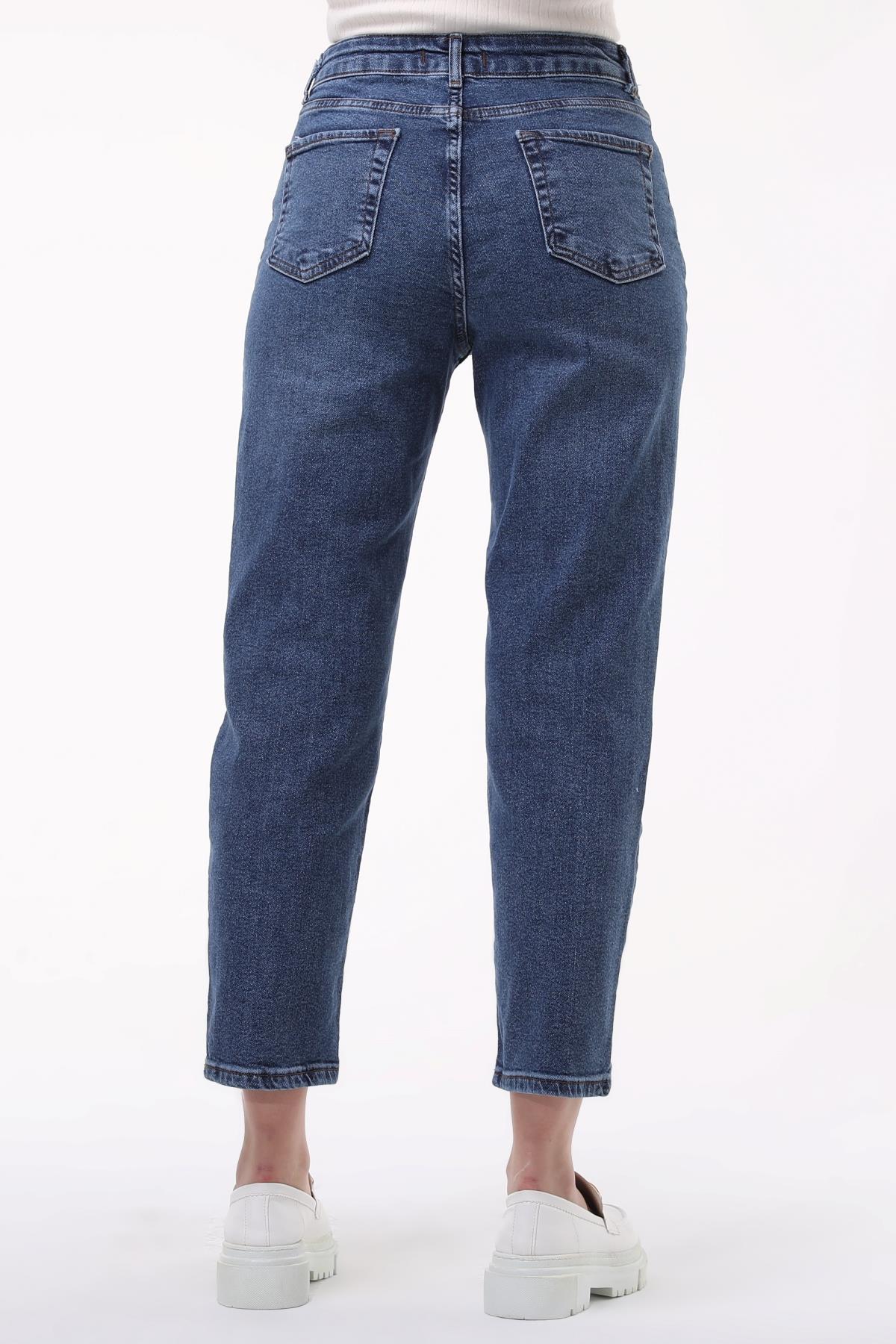 Kadın Mom Kot Pantolon