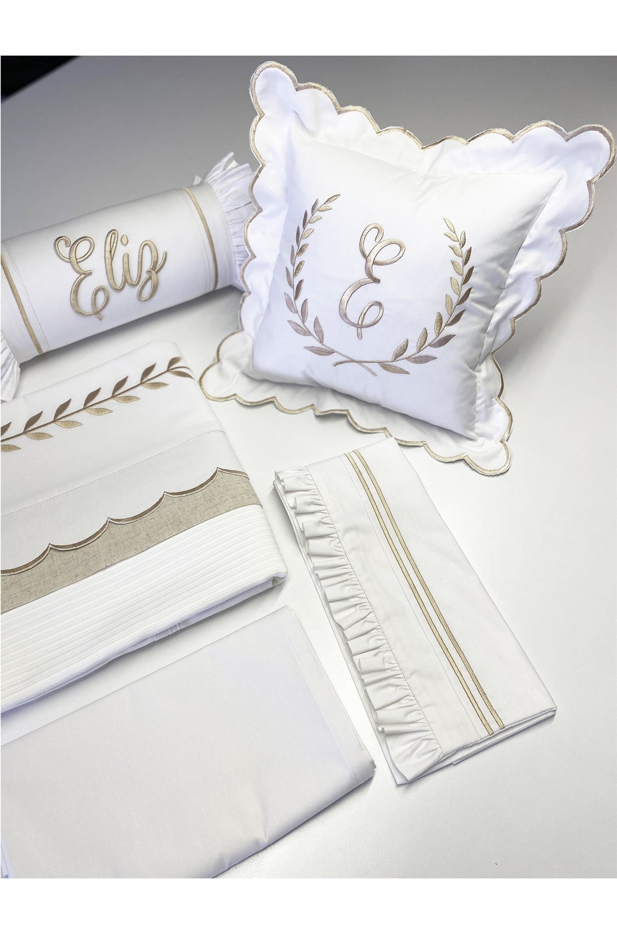 Eliz Luxury 5 Parça Pike Takımı