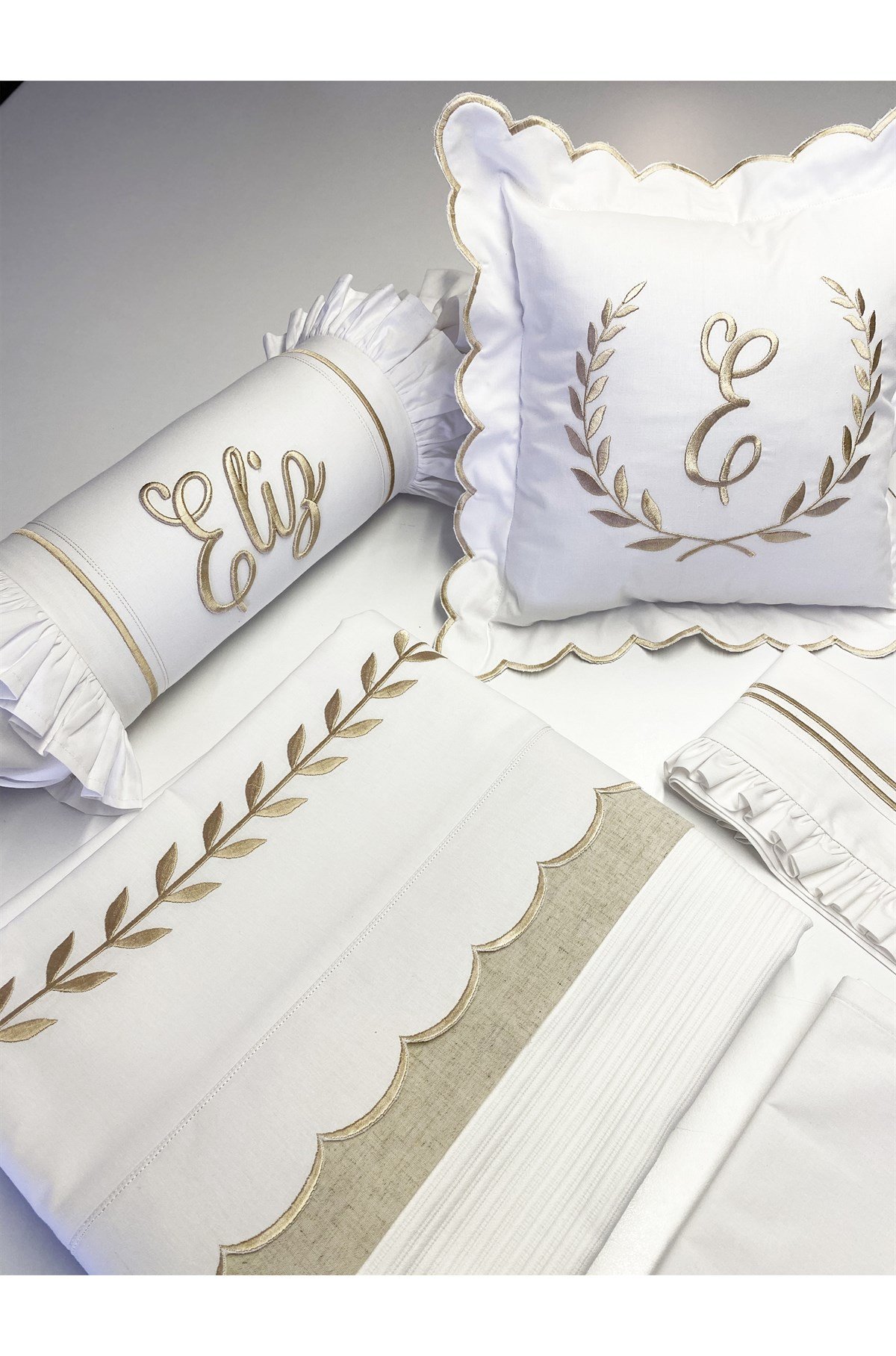 Eliz Luxury 5 Parça Pike Takımı