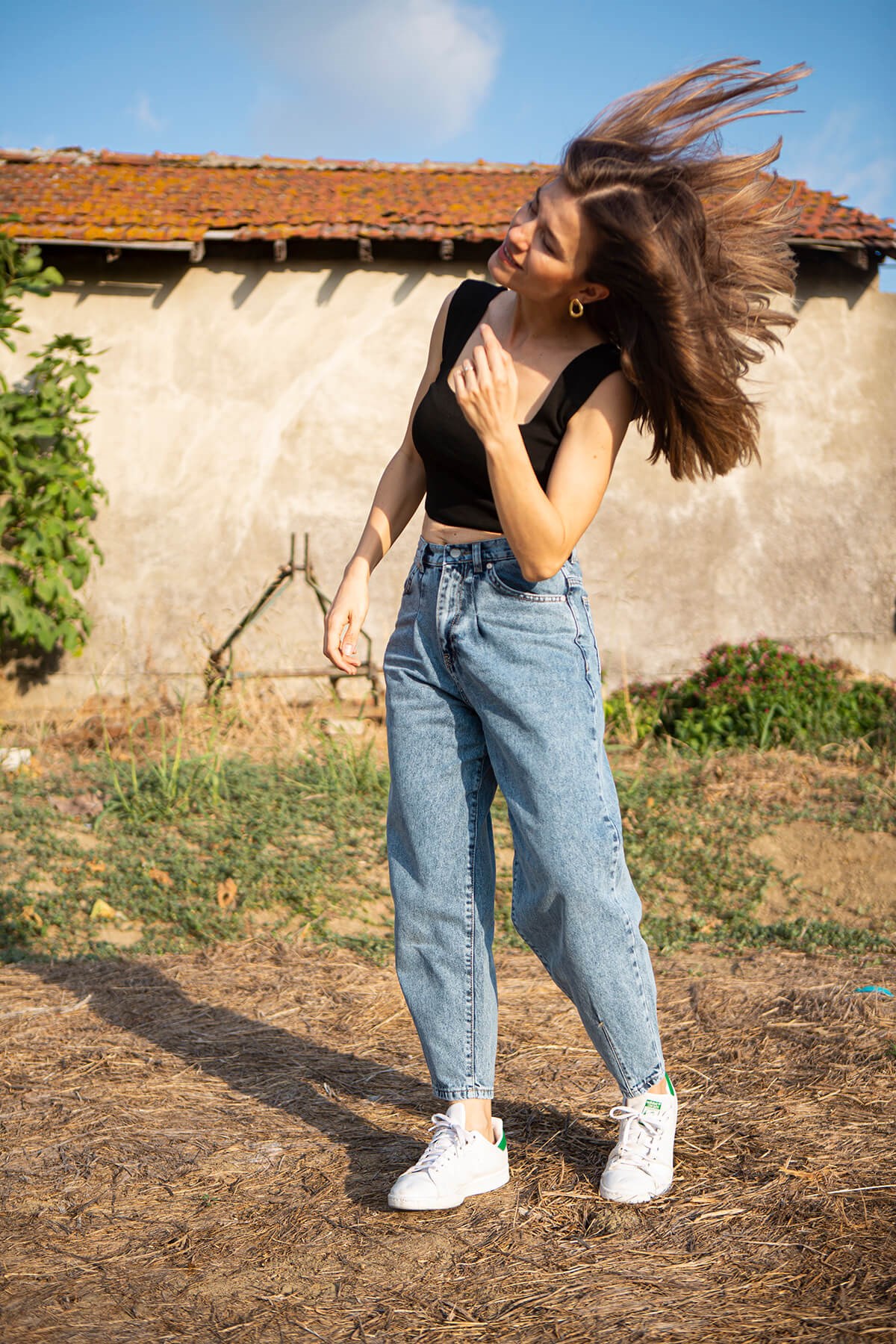 Açık Mavi Balon Jean