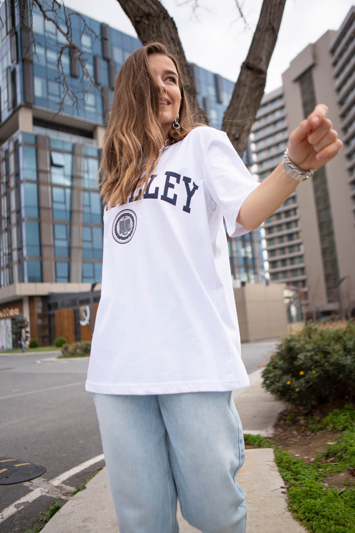 Beyaz Berkley T-Shirt