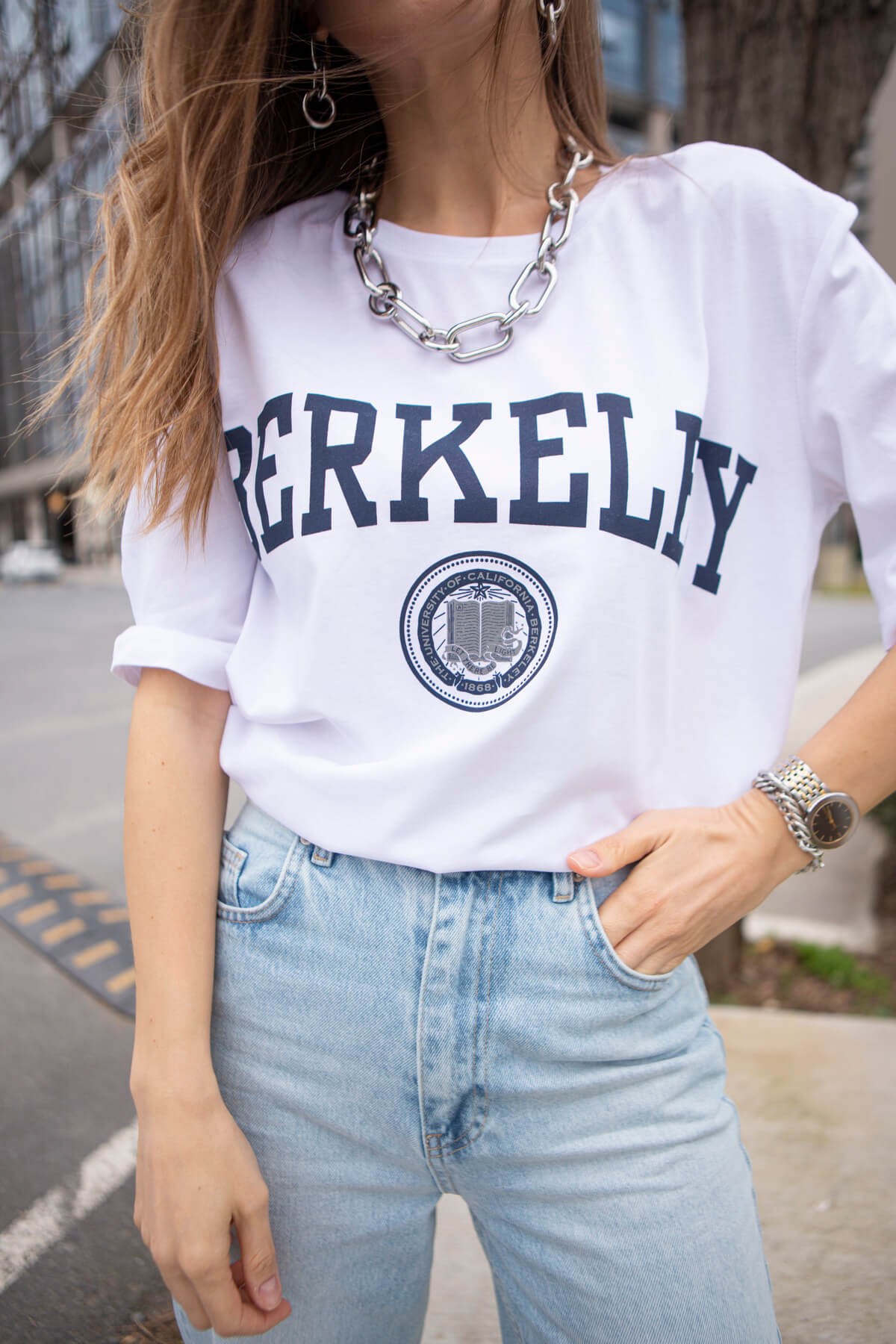 Beyaz Berkley T-Shirt