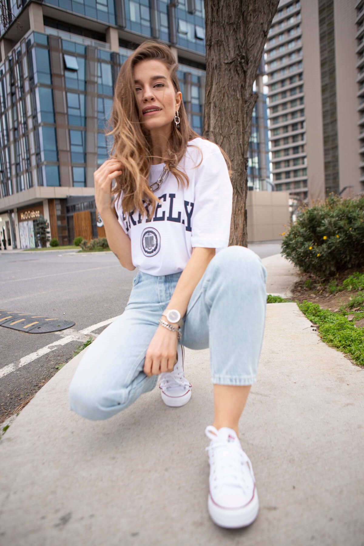 Beyaz Berkley T-Shirt