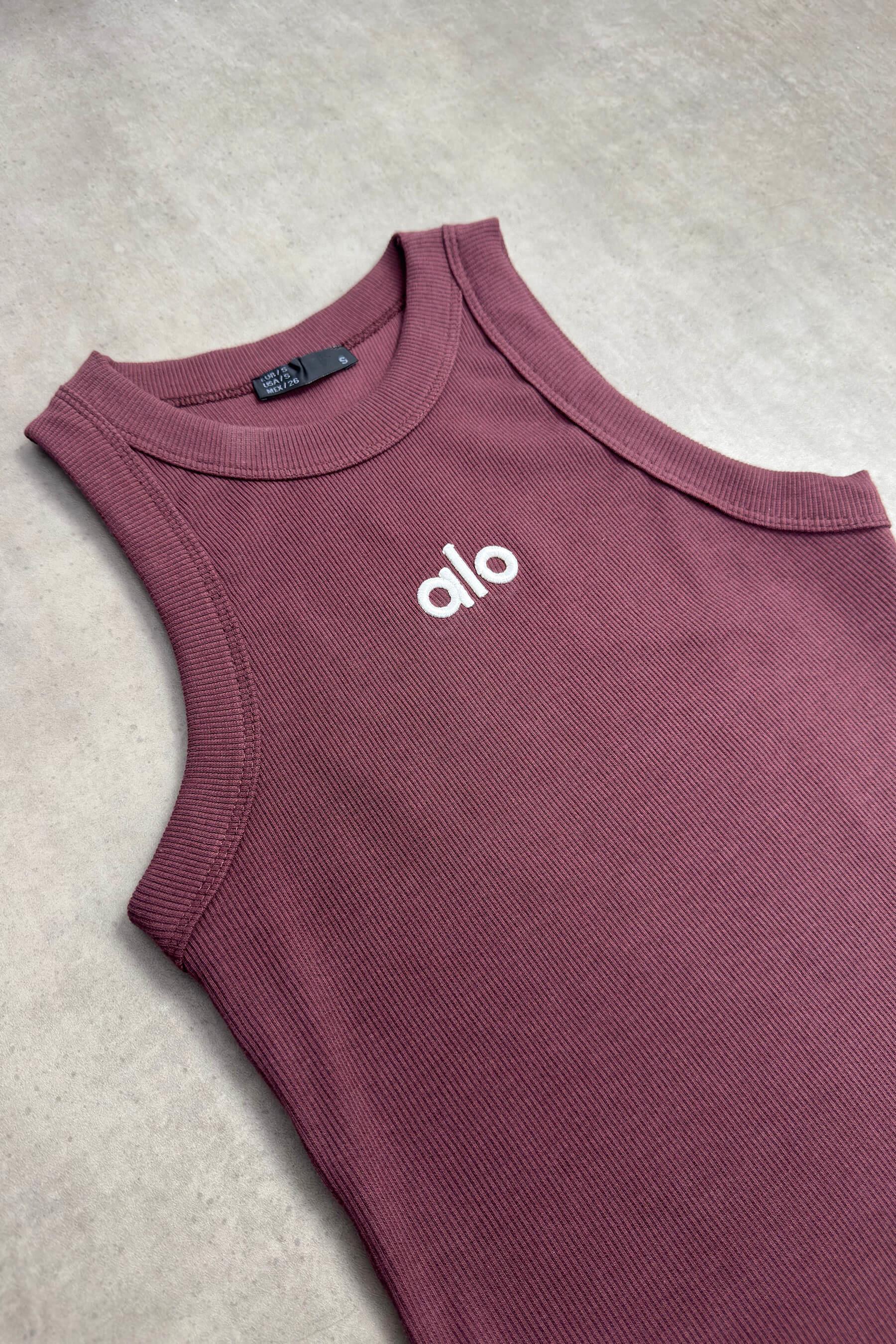 Bordo Fitilli Halter Yaka Baskılı Basic Bluz